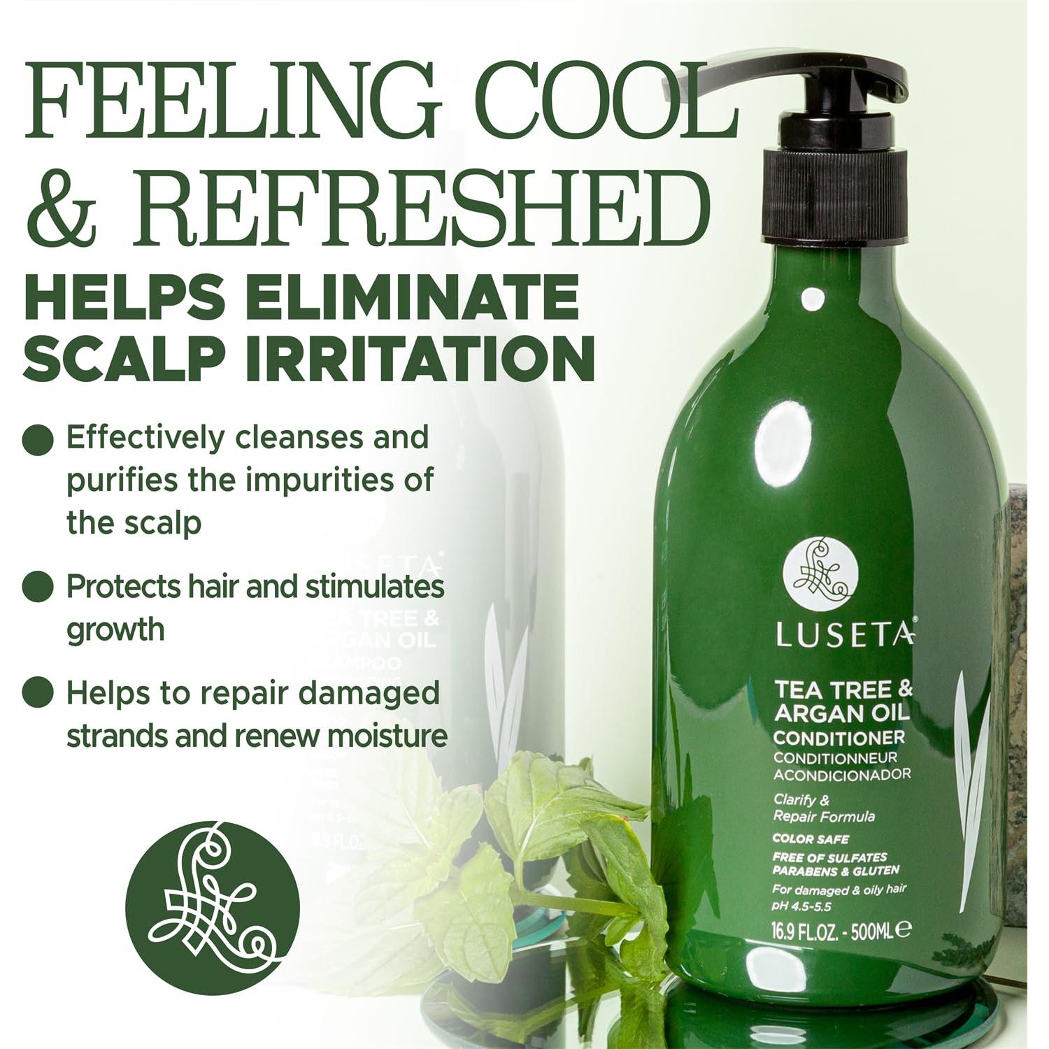 Acondicionador de Árbol de Té Luseta 500ml - Hidratante y Anticaspa