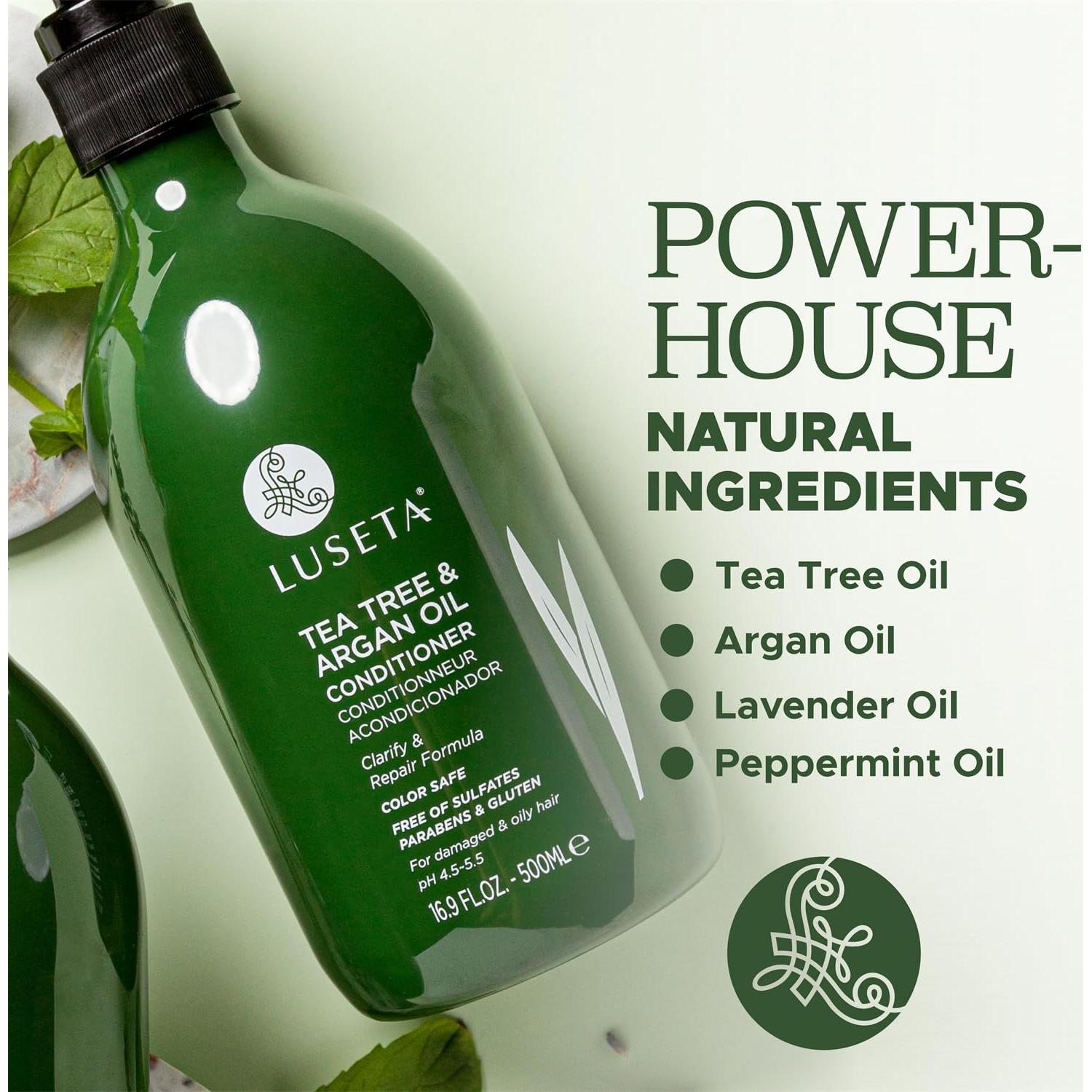 Acondicionador de Árbol de Té Luseta 500ml - Hidratante y Anticaspa