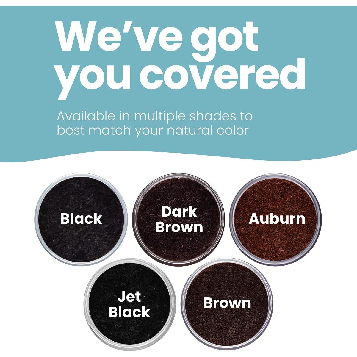 Kit Hair Illusion - Fibras Capilares 38g, Spray Fijador, Aplicador