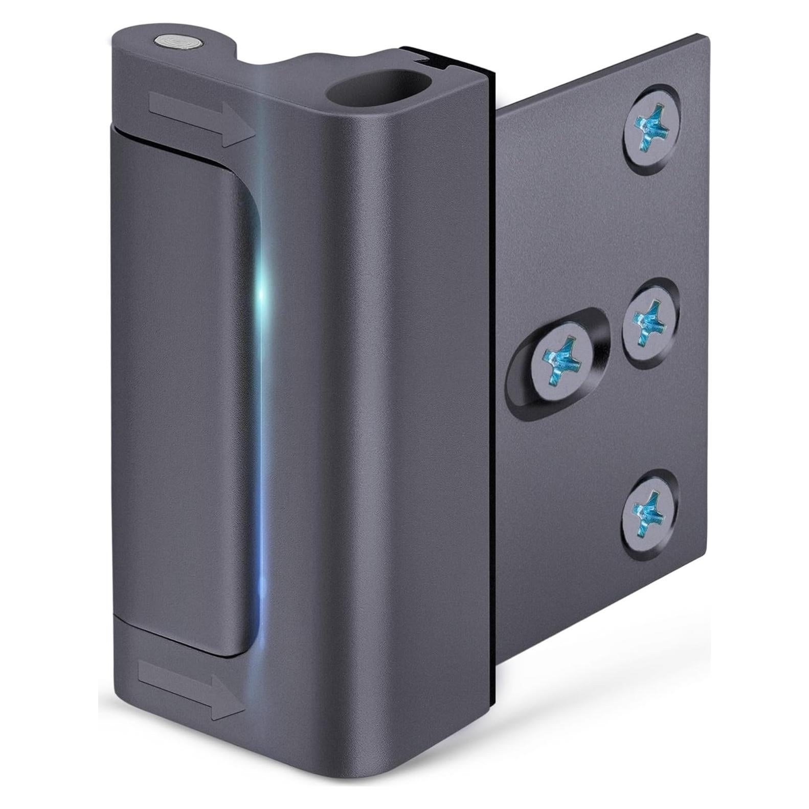 Cerradura de Refuerzo de Seguridad EVERPLUS Gris 7.62 cm