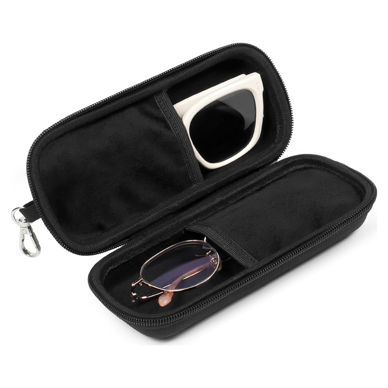 Estuche Doble para Gafas Tangoner Negro - Protector y Compacto