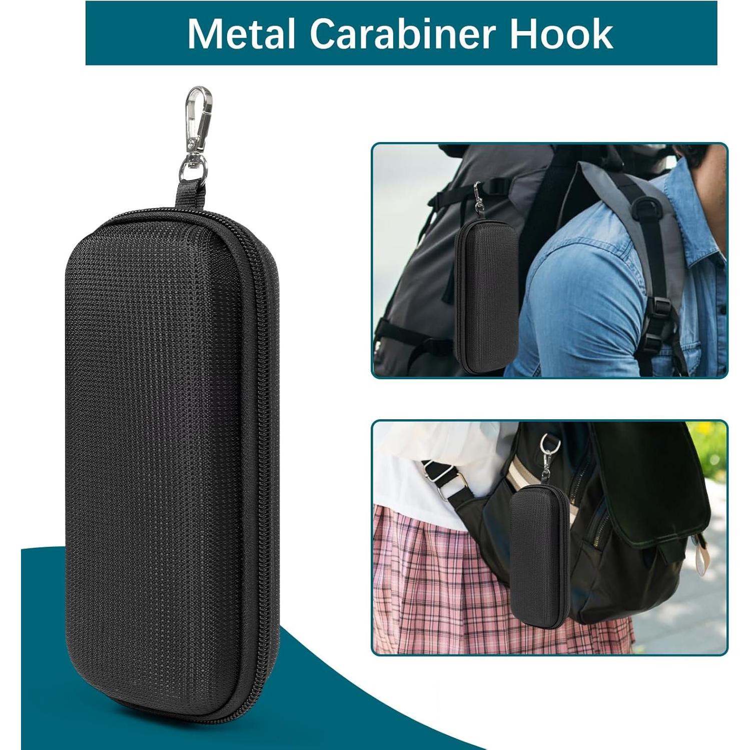 Estuche Doble para Gafas Tangoner Negro - Protector y Compacto