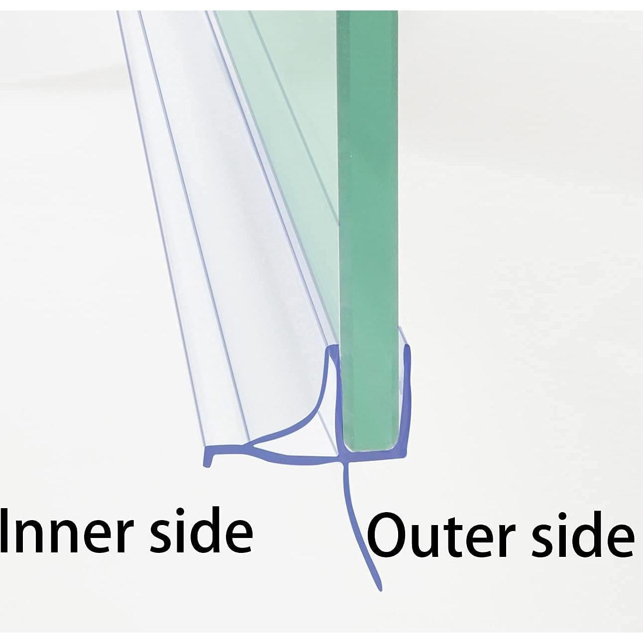 Sello Inferior de Puerta de Ducha Dalrun 91.44cm para Vidrio 12mm