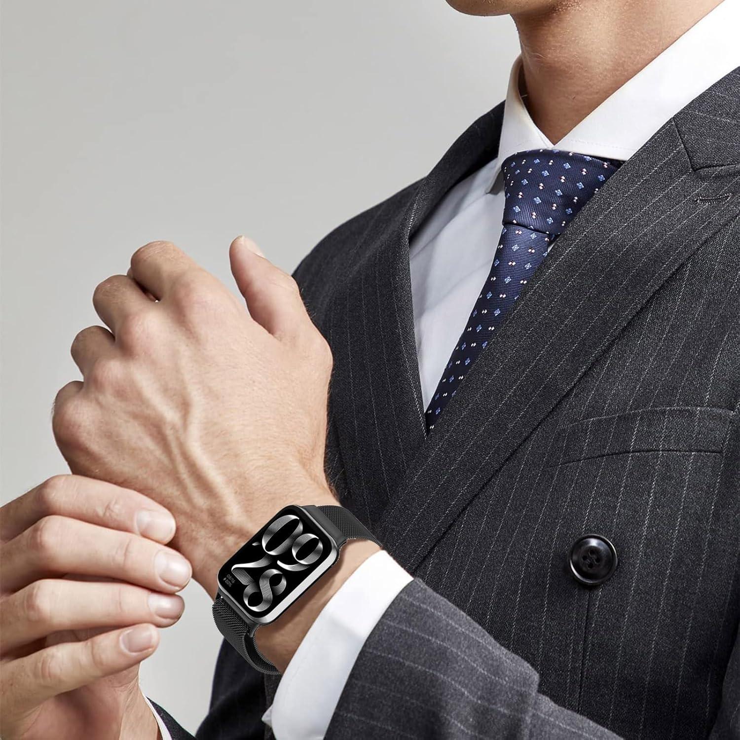 Correa de Metal SUGARJAR para Xiaomi Smart Band 9 Pro/Mi Band 8 Pro