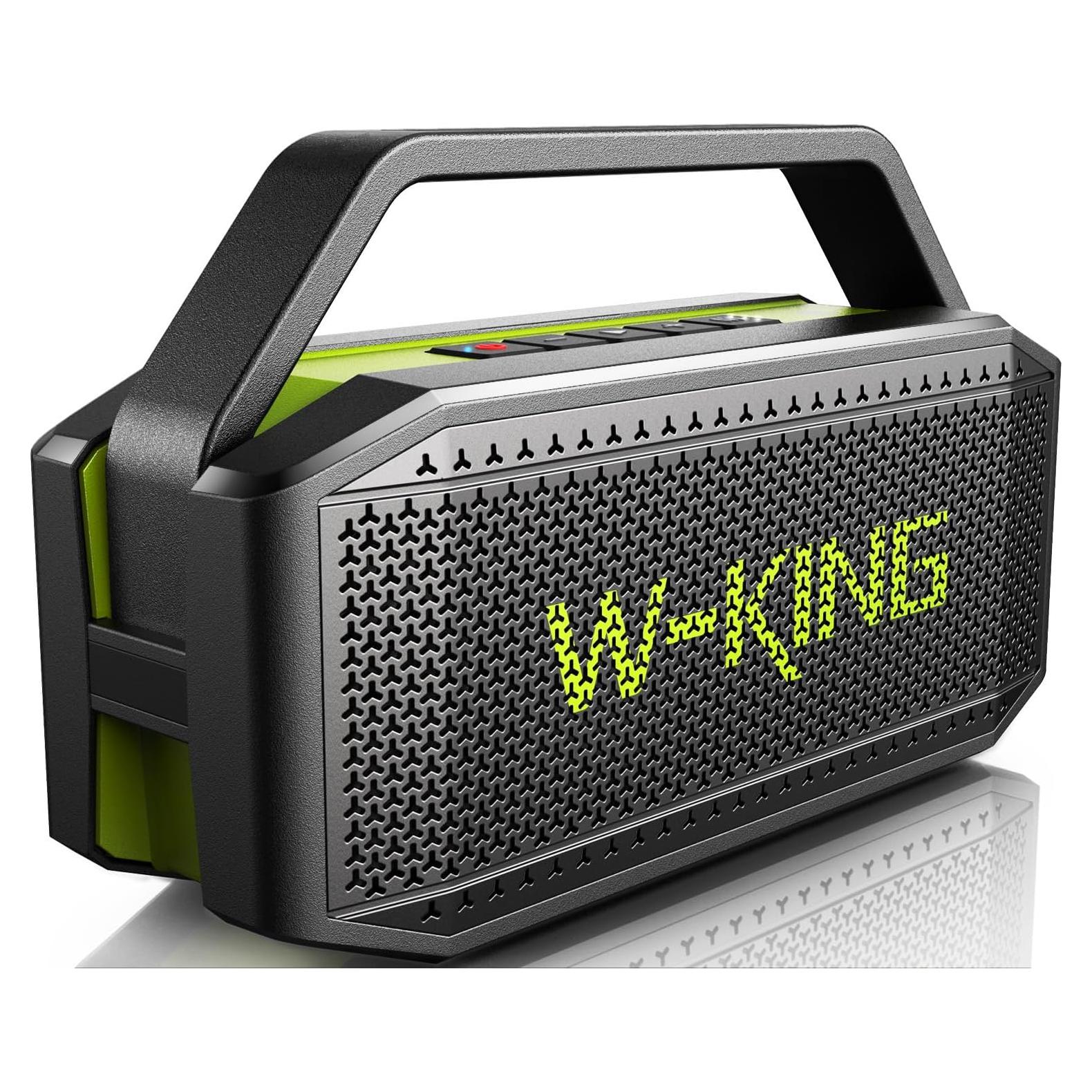 Altavoz Bluetooth W-KING D9-1 100W IPX6 Portátil Inalámbrico