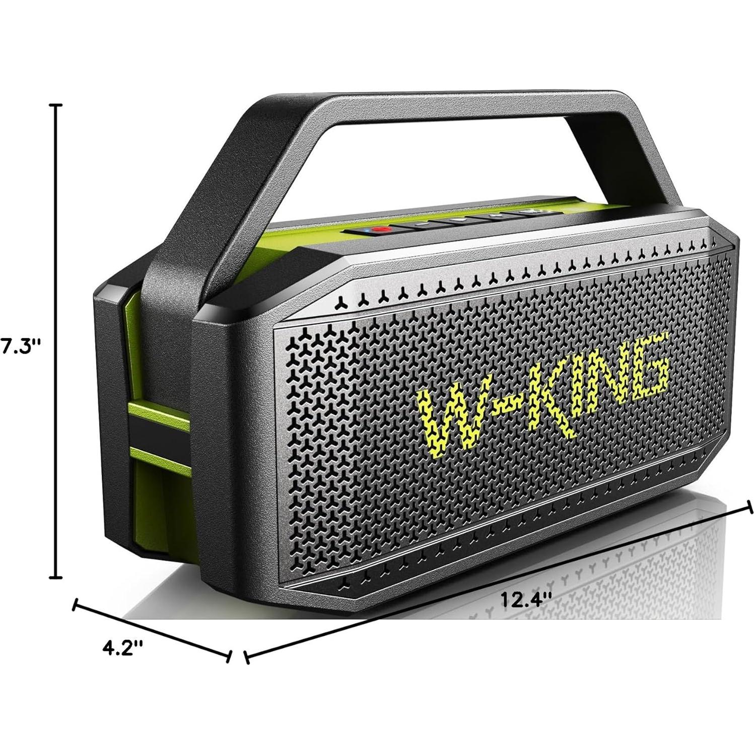 Altavoz Bluetooth W-KING D9-1 100W IPX6 Portátil Inalámbrico