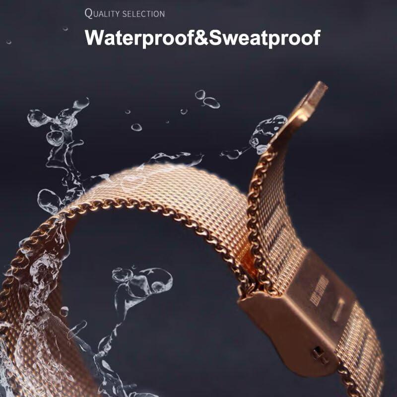 Correa de Acero Inoxidable para Huawei Band 7/8/9/10 - Negro