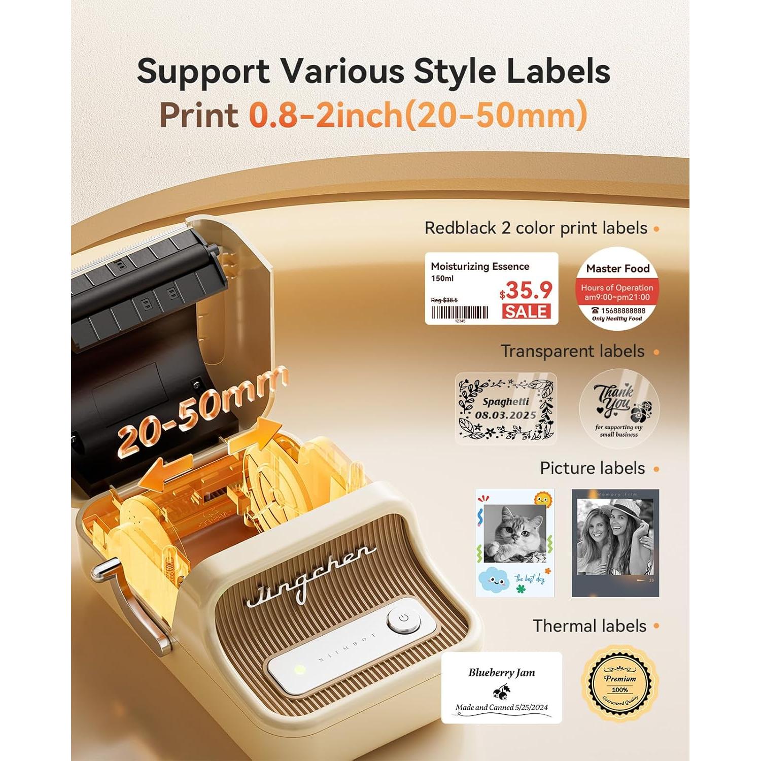 Impresora de Etiquetas NIIMBOT B21 Pro Bluetooth 300DPI