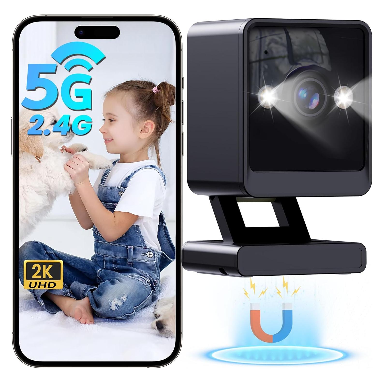 Cámara Interior 2K Vebiliki con Visión Nocturna y Audio Bidireccional