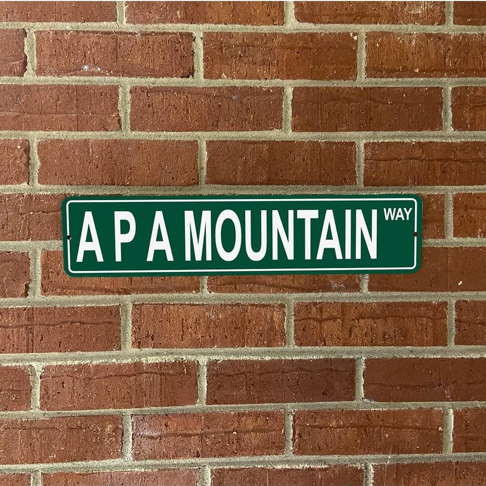 Señal de Metal de Aluminio Hermandad 47x10 cm Decorativa