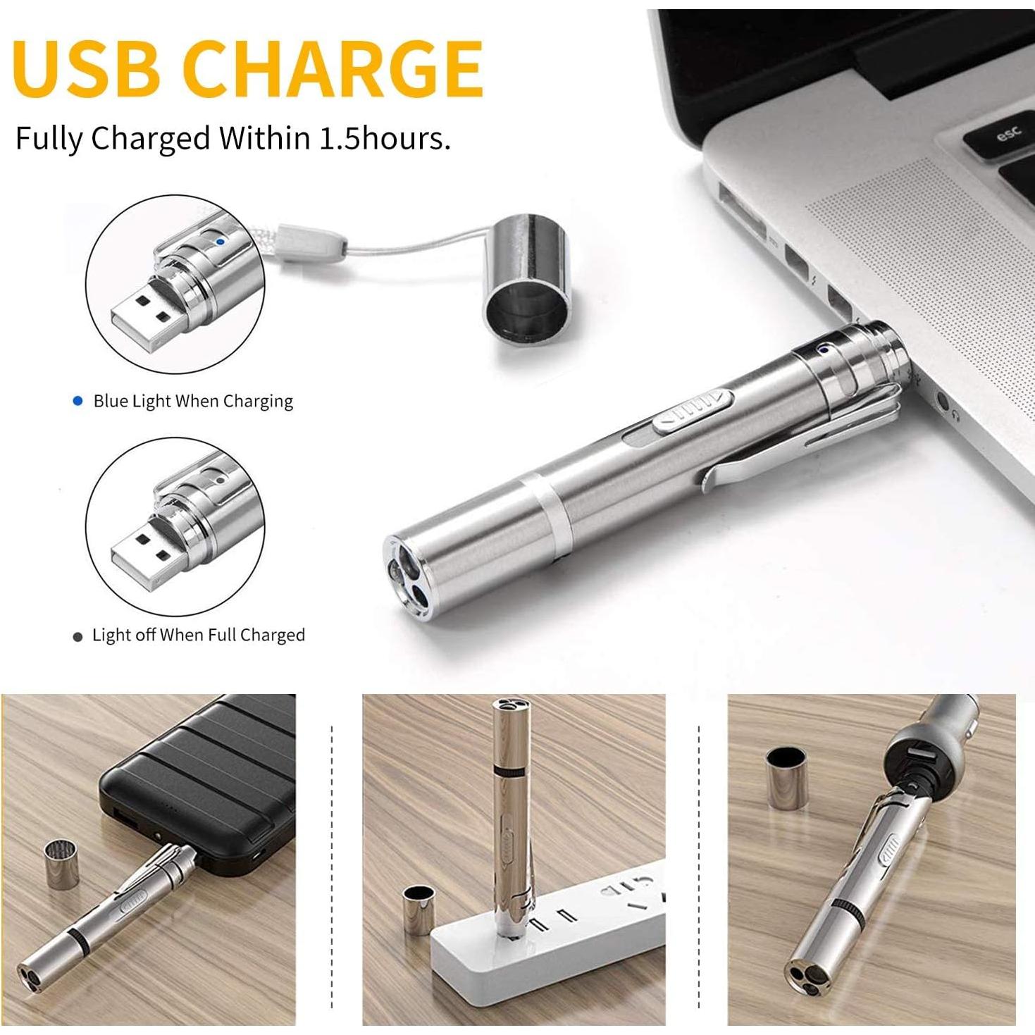 Juguete Interactivo para Gato Yiwu Puntero Láser USB 7 Modos