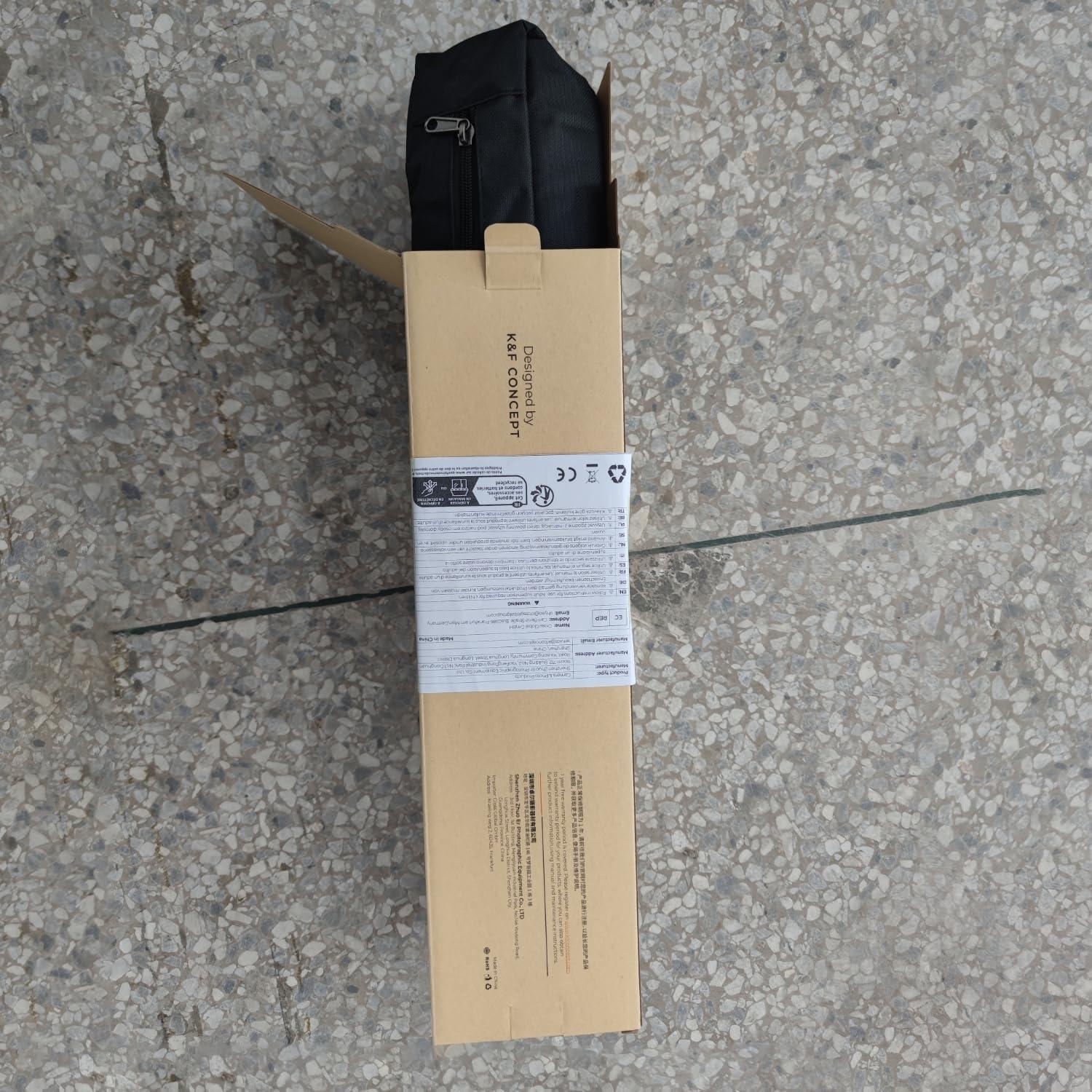 Trípode K&F Concept 76" (195cm) para Cámara DSLR 8kg