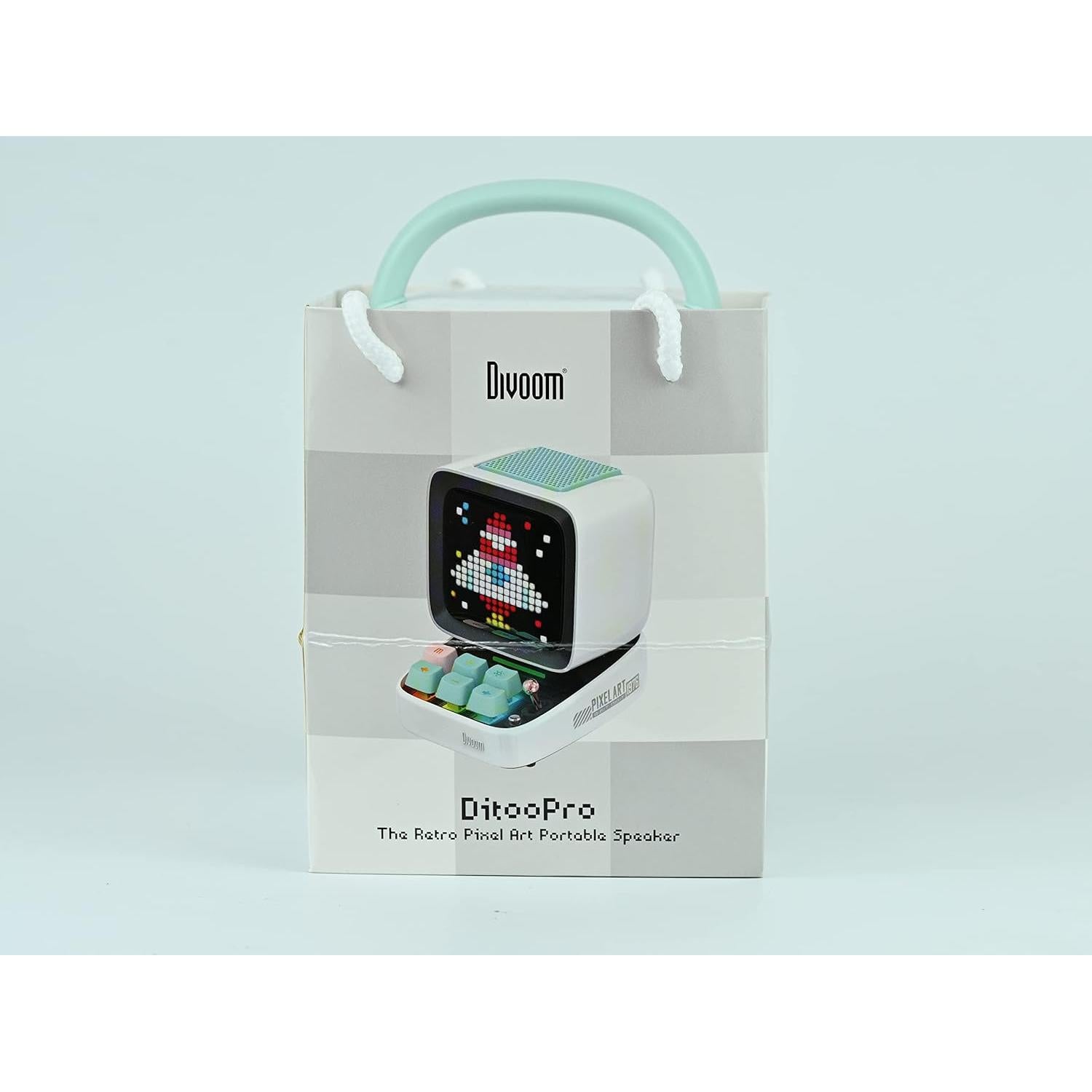 Divoom Ditoo Altavoz Bluetooth 10W con Pantalla LED 9cm