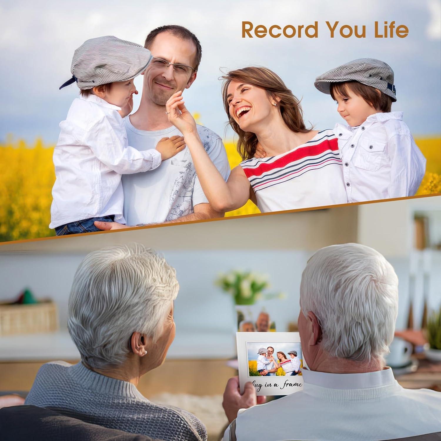 Marco de Fotos Grabable de Voz Fortuning's JDS 19x16 cm