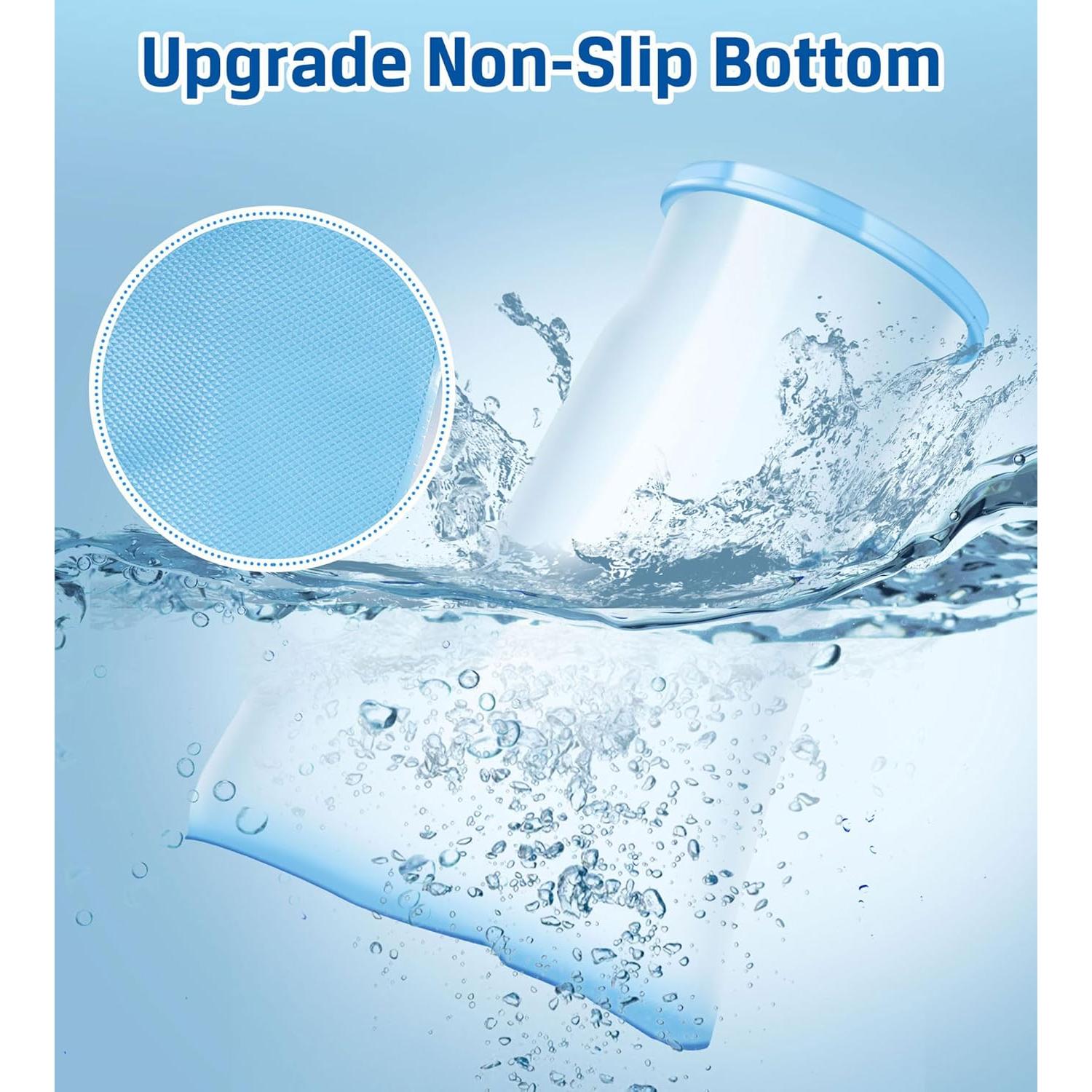 Cubierta de Yeso Impermeable Extra Grande Blueash para Ducha