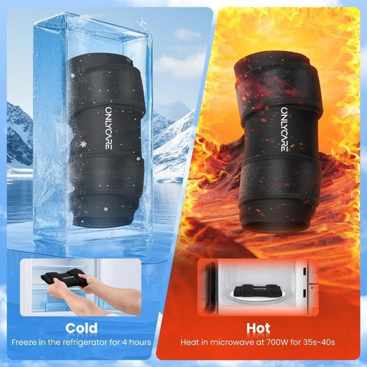 Funda de Hielo para Codo ONLYCARE CE01 Reutilizable 22.8x14.5cm