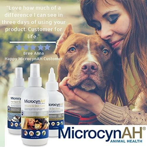 Spray Microcyn AH Manna Pro 89ml para Cuidado de Heridas Mascotas