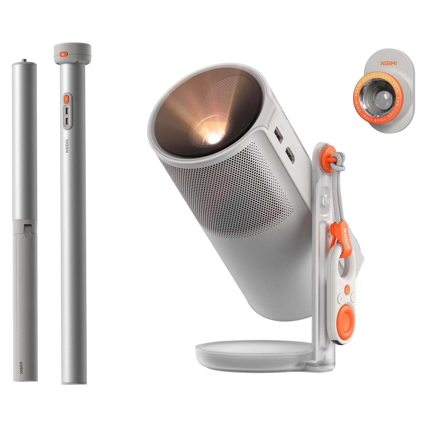 Proyector Portátil XGIMI MoGo 4 con Soporte PowerBase 1080P