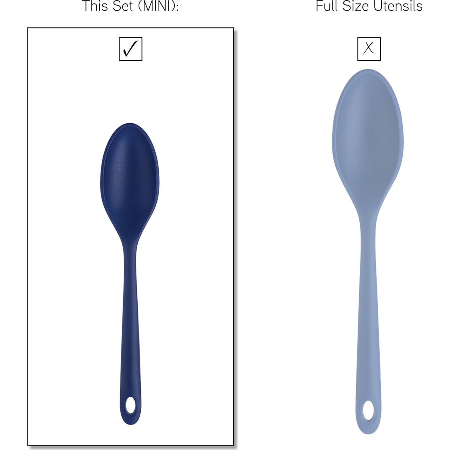 Juego de Utensilios de Cocina COOK WITH COLOR - 5 Piezas Silicona