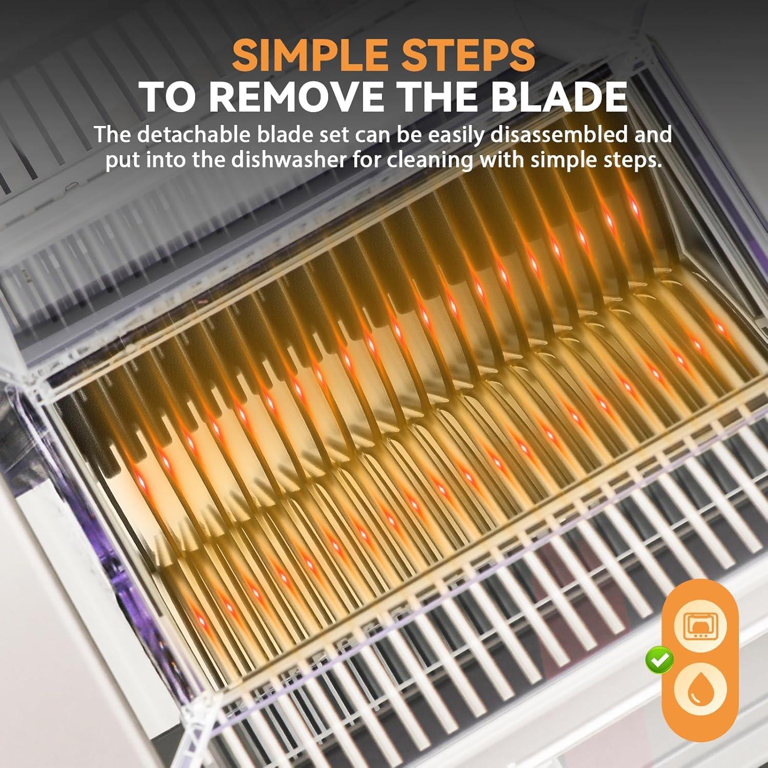 Cortadora de Carne Newhai 850W Acero Inoxidable 10mm