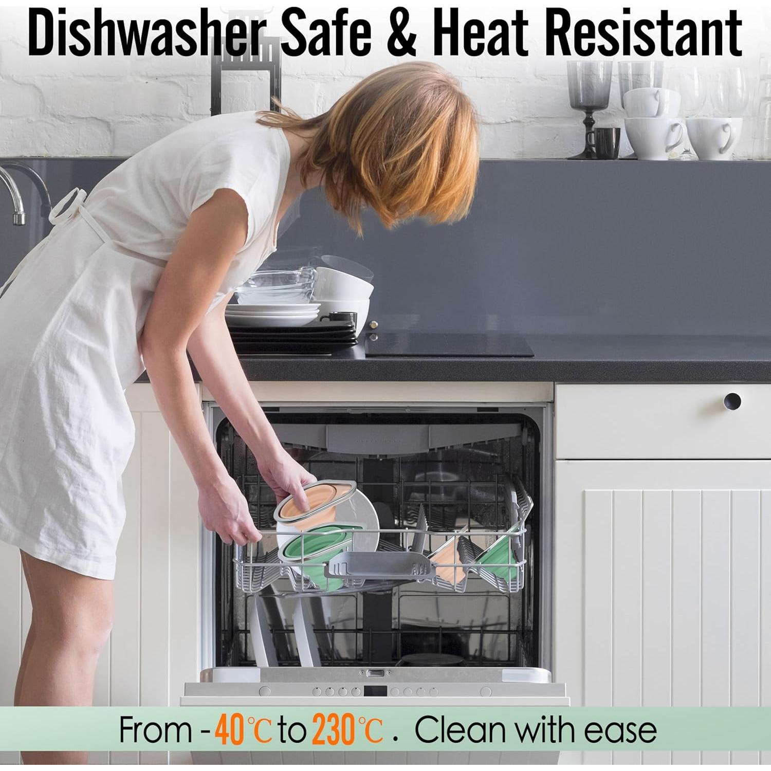 Juego de Embudos Colapsables BooMetCheer de Silicona Rosa