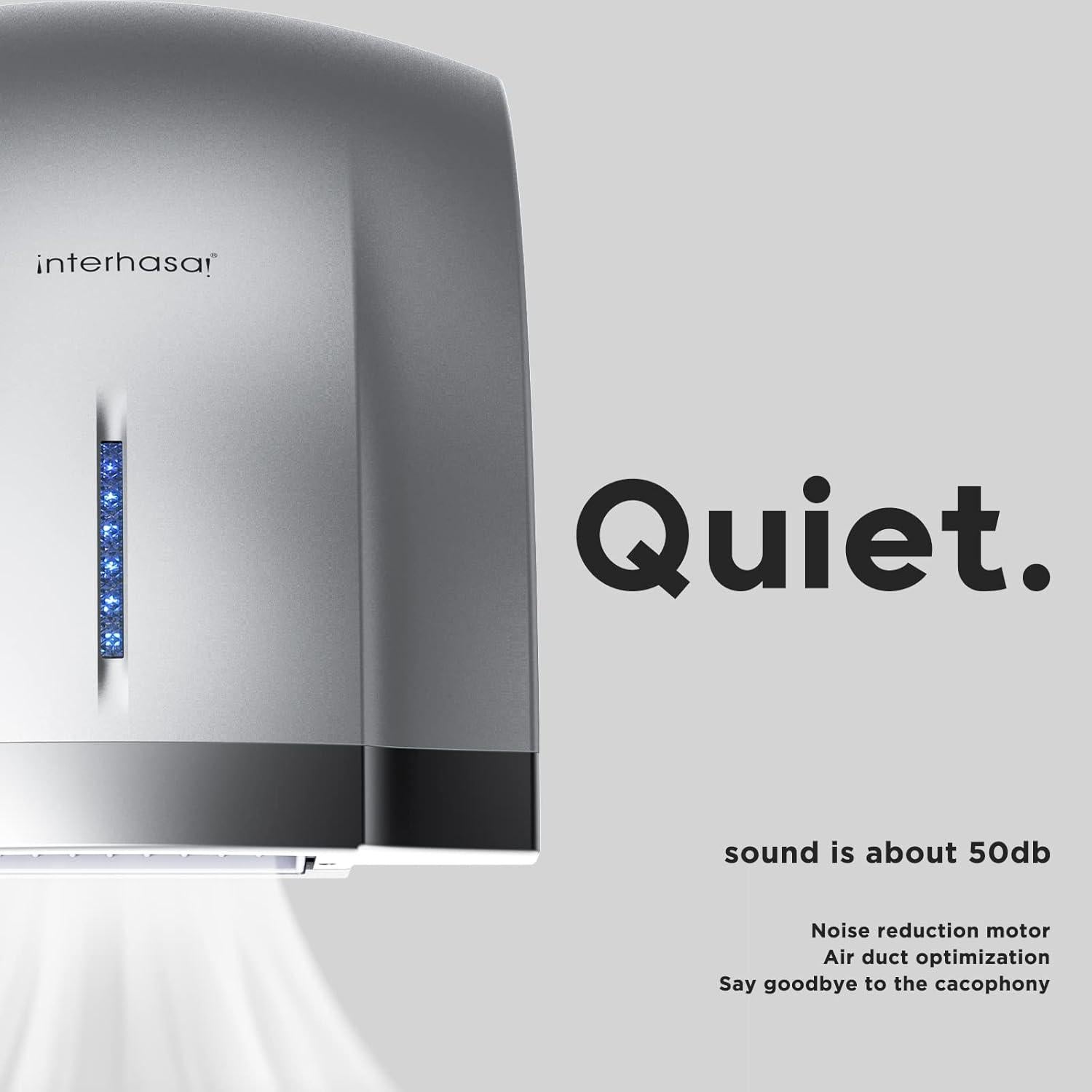 Secador de Manos Eléctrico Interhasa 1003 Compacto 3.99kg