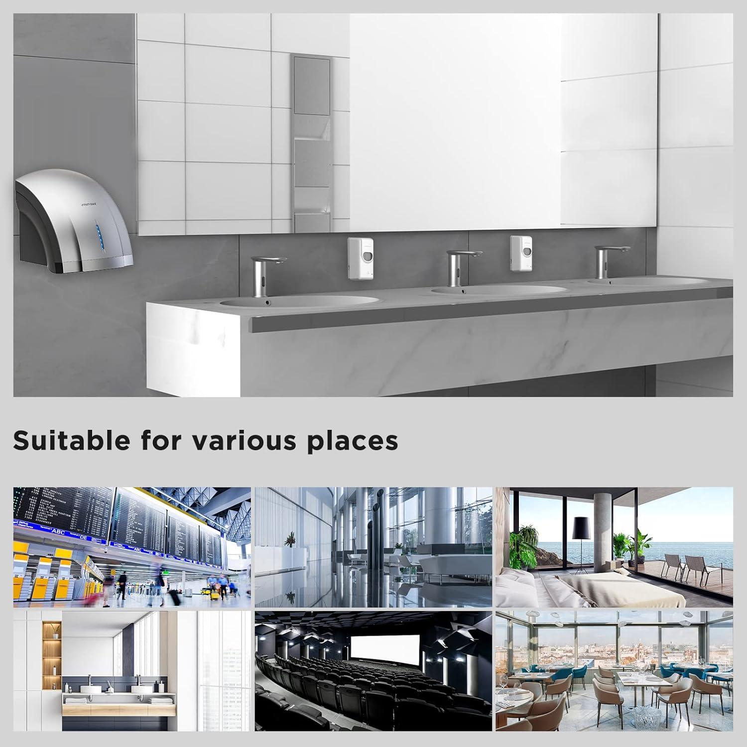 Secador de Manos Eléctrico Interhasa 1003 Compacto 3.99kg