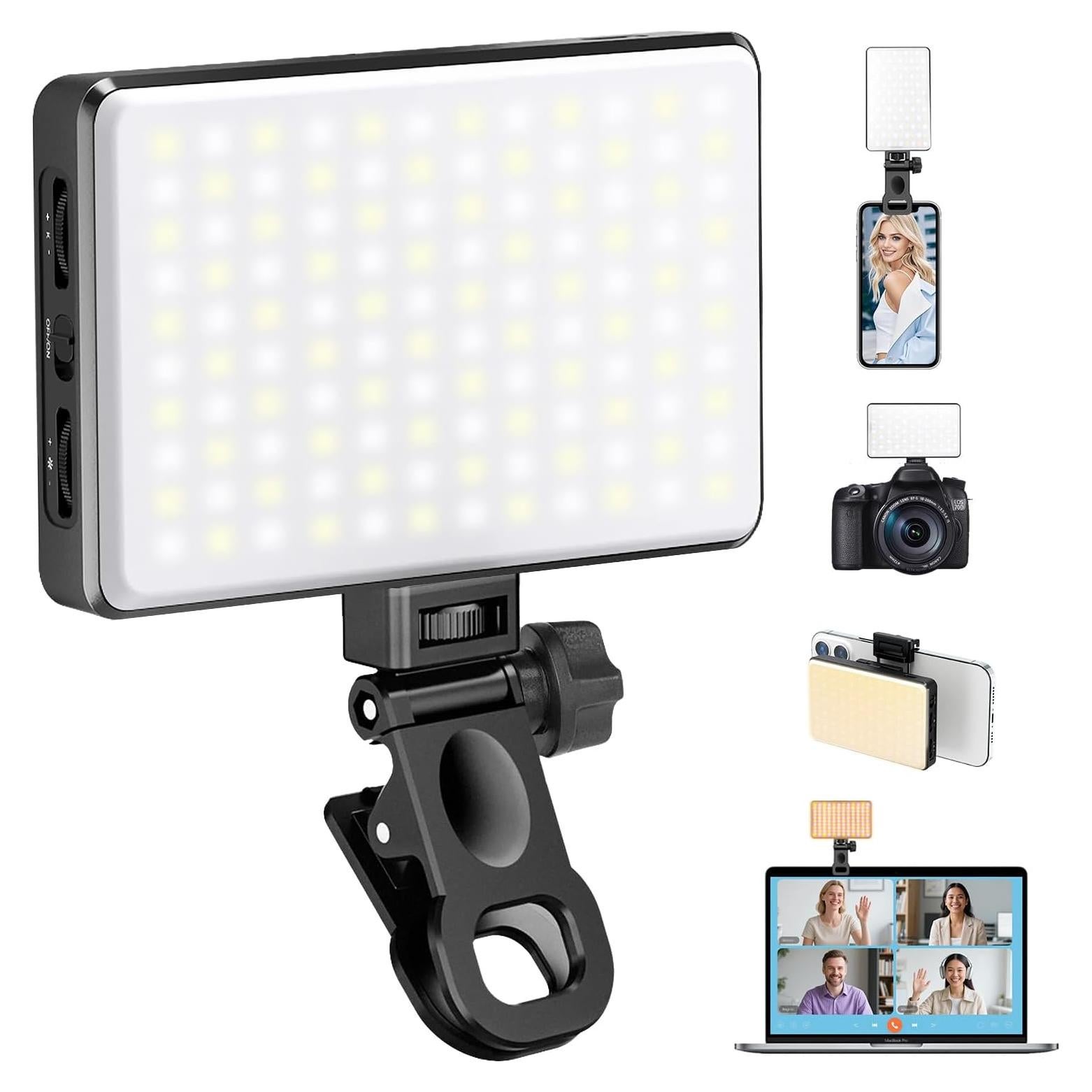 Luz LED de Selfie Auriani AUR-3IN1-FL Recargable 3000mAh