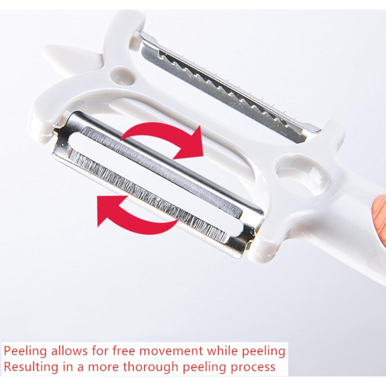 Pelador Multifuncional 2 en 1 CALNAVY Naduo Verde 19x5cm