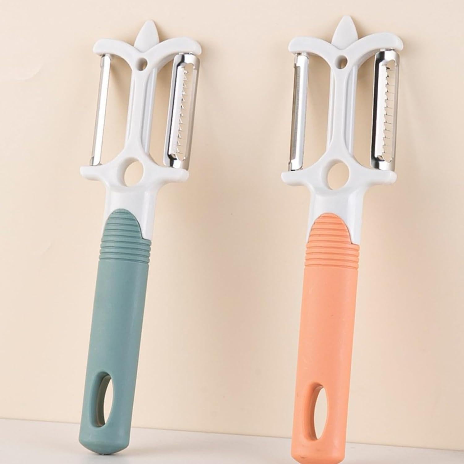 Pelador Multifuncional 2 en 1 CALNAVY Naduo Verde 19x5cm