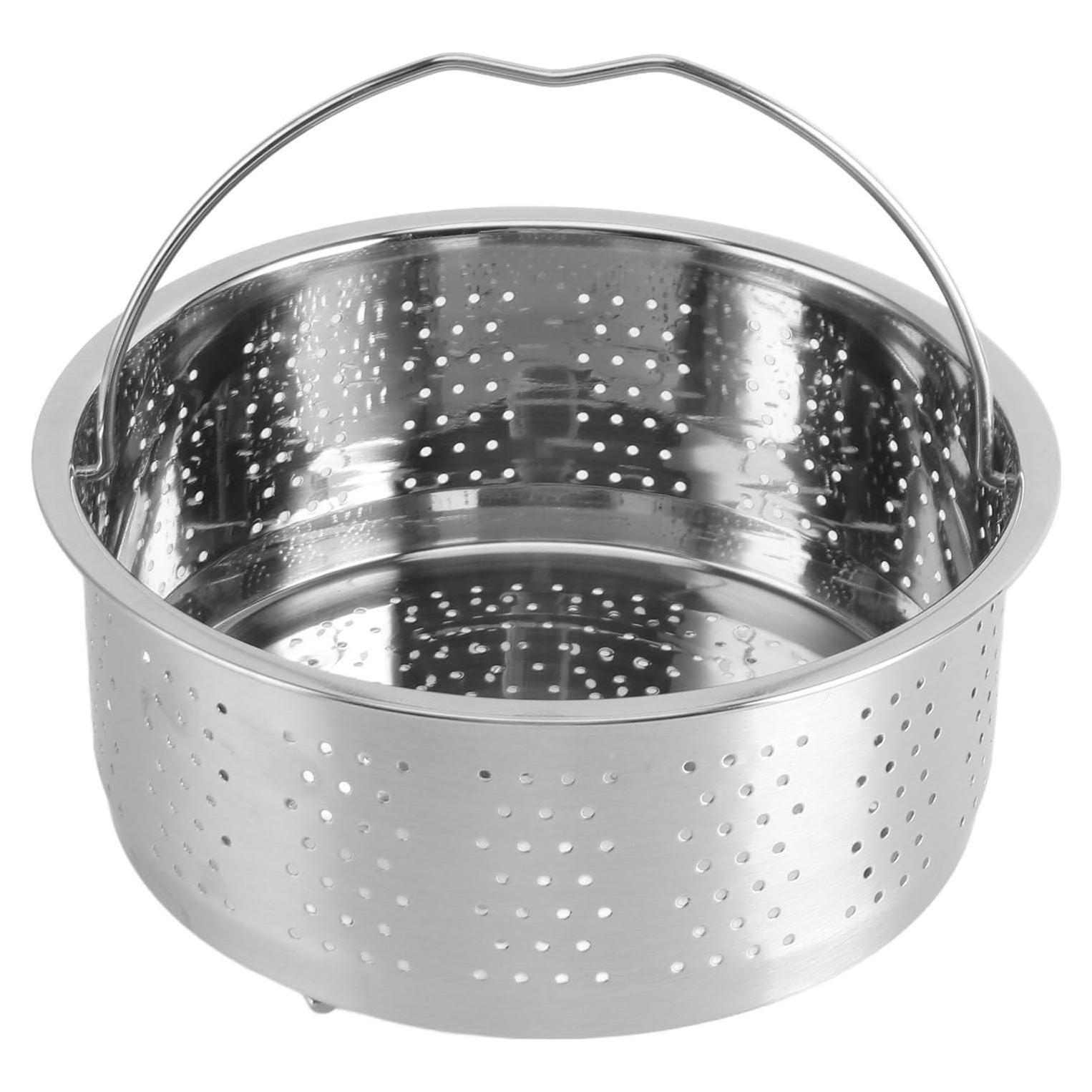Cesta de Vapor de Acero Inoxidable Fockety 13.8cm con Mango