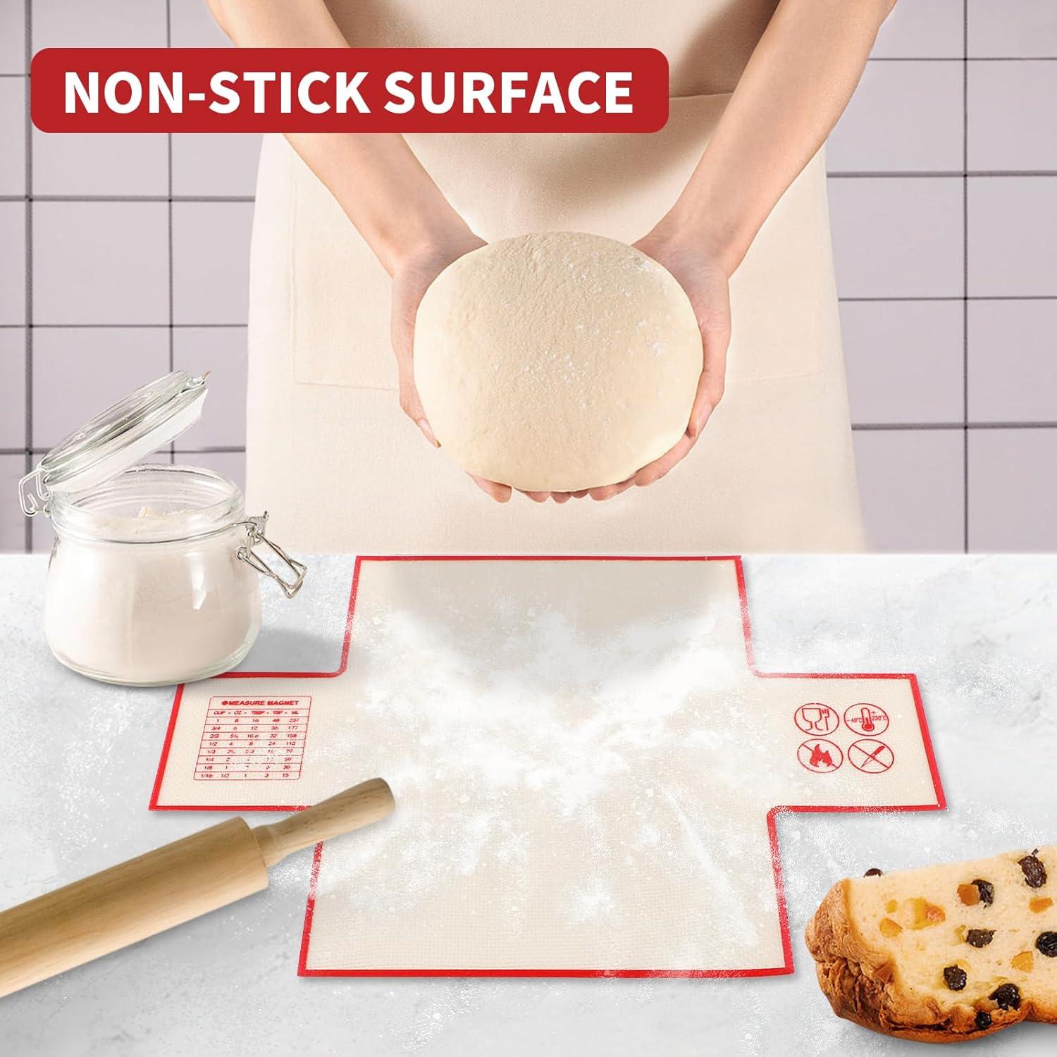 Forros de Silicona Reutilizables Cabipeove para Hornear Pan
