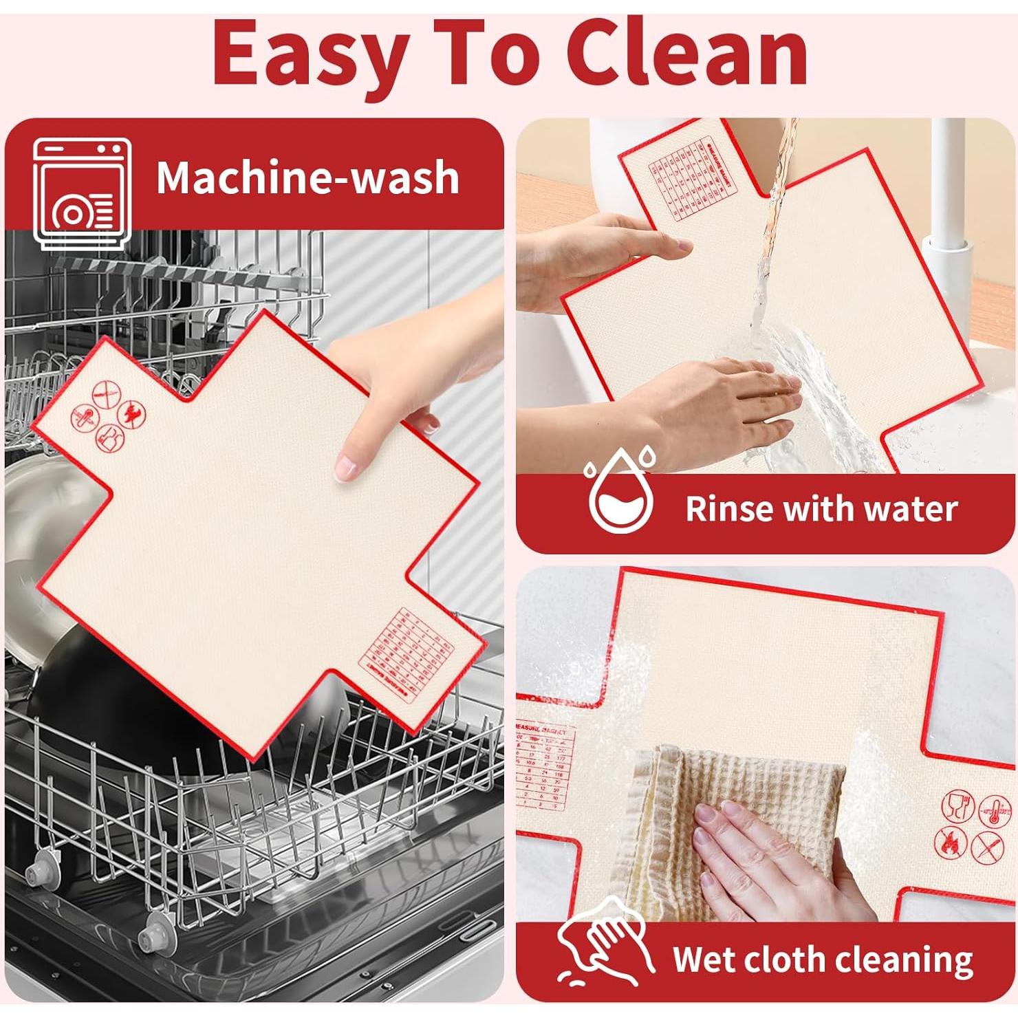 Forros de Silicona Reutilizables Cabipeove para Hornear Pan