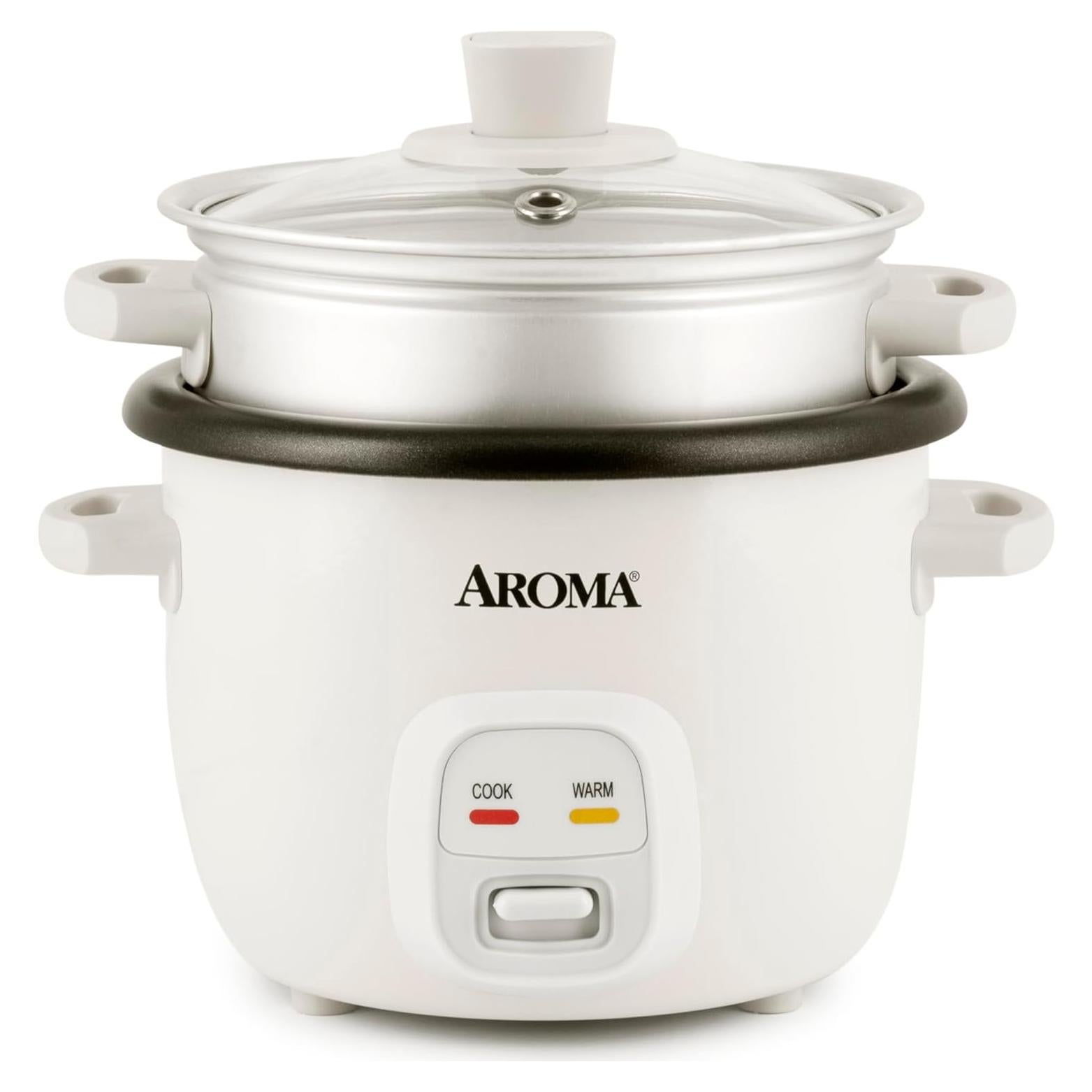 Olla Arrocera AROMA ARC-302-1NG 2-4 Tazas Blanca