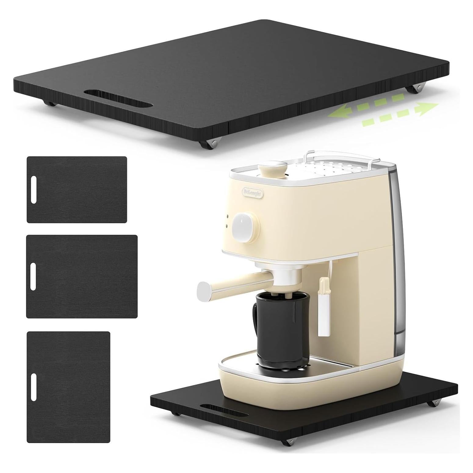 Bandeja Deslizante de Bambú HzTinT 24.13x35.56 cm con Ruedas