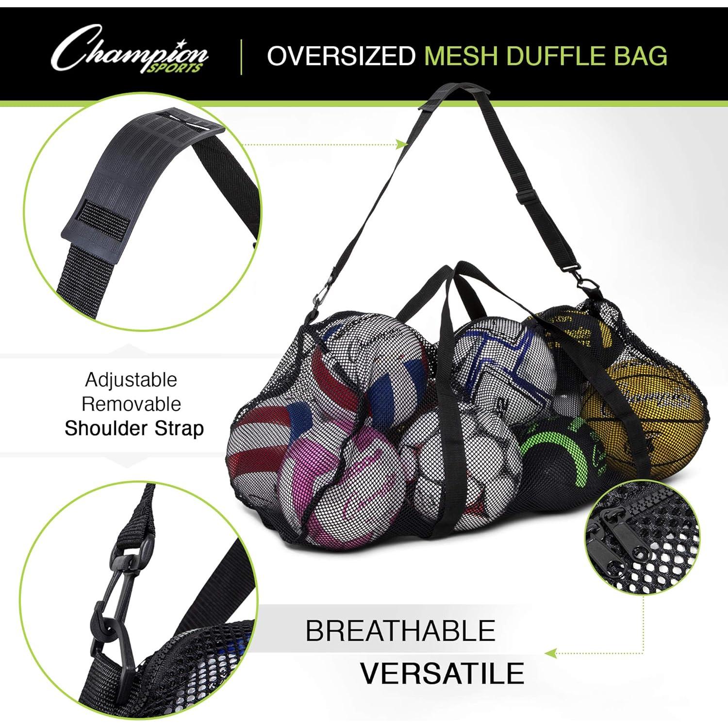 Bolsa de Deporte de Malla Champion 38.1x91.4cm con Correa Ajustable