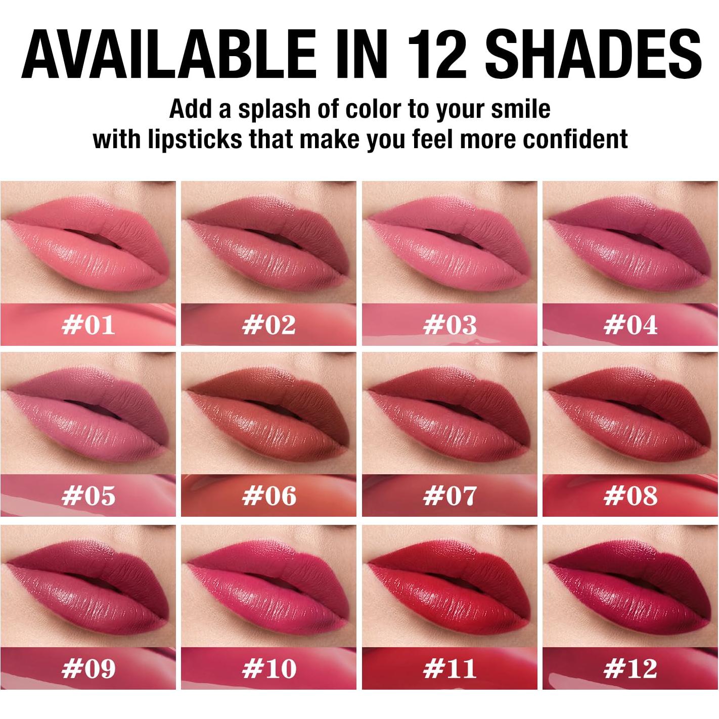 Brillo Labial Cremoso Jolilab 2 Colores Hidratante 3.85 ml