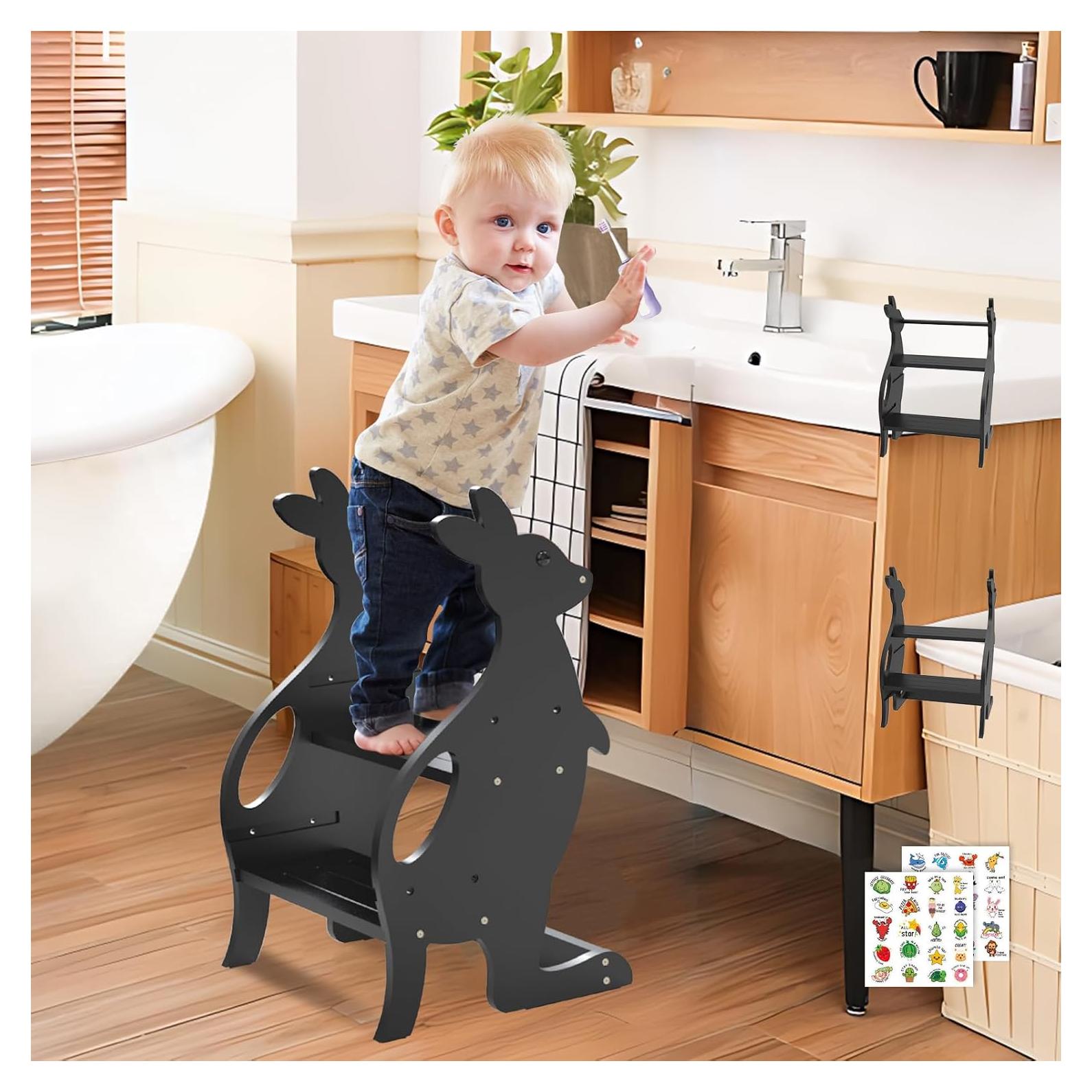 Escalera de 2 Pasos BueDeHai para Niños - Ajustable y Segura