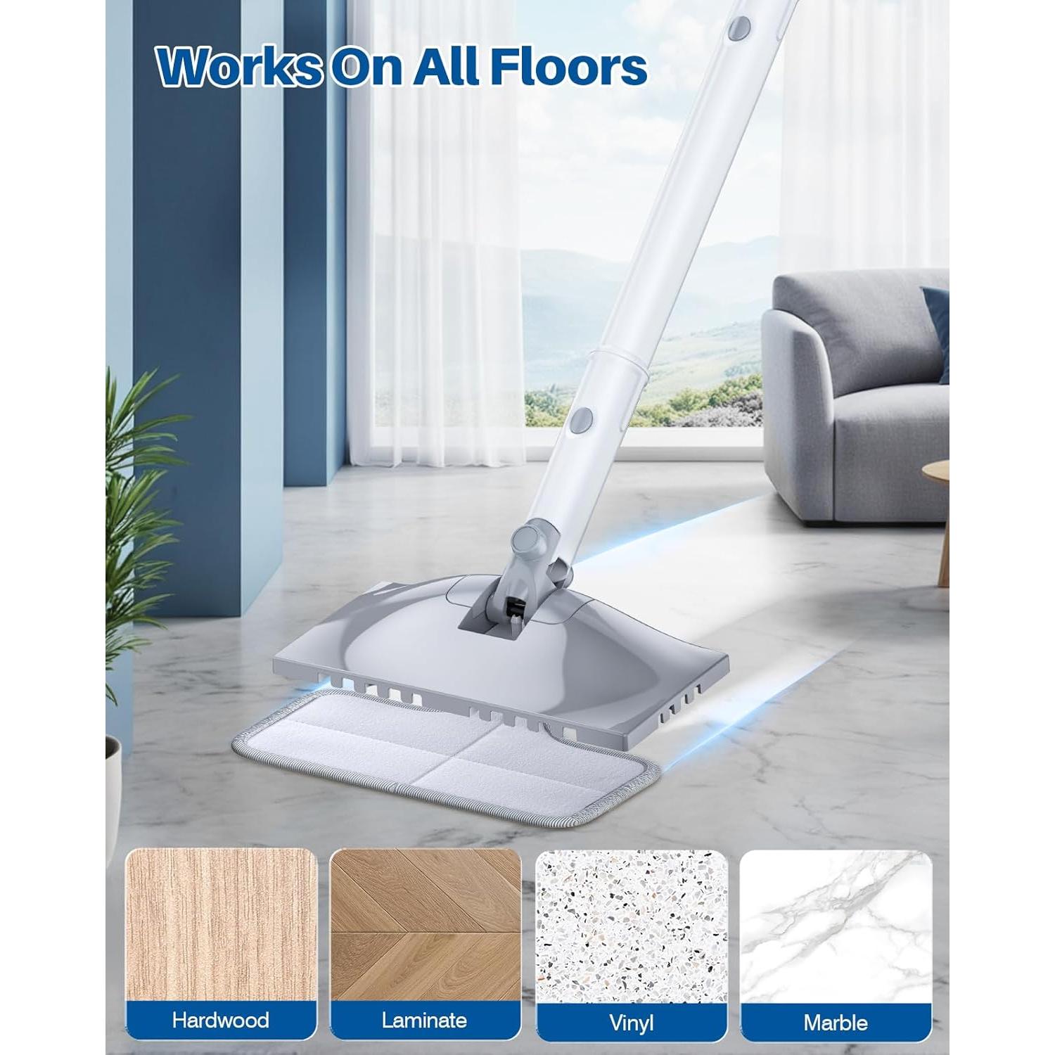 Paquete de 6 Paños de Microfibra LABIGO para Mopas de Vapor