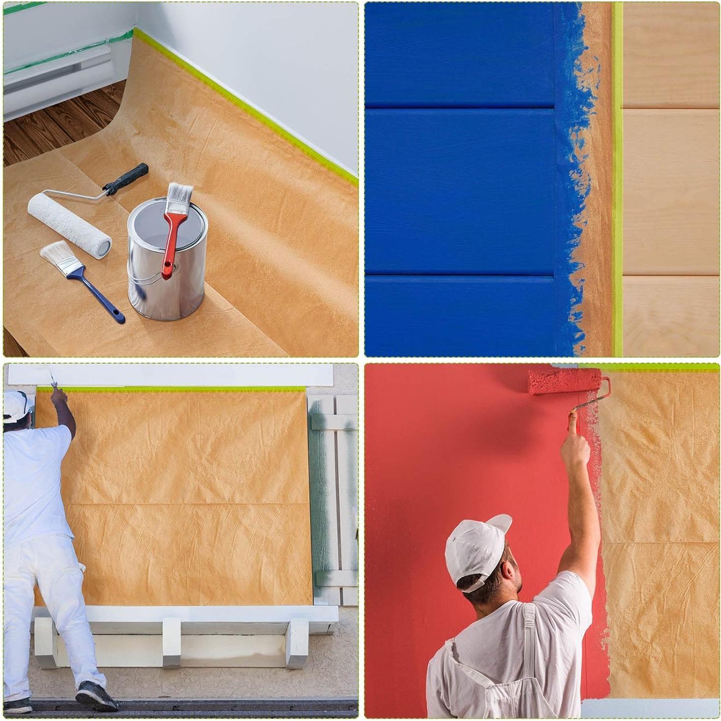 Papel de Enmascarar ZongHan 30cm x 15.2m - 3 Rollos