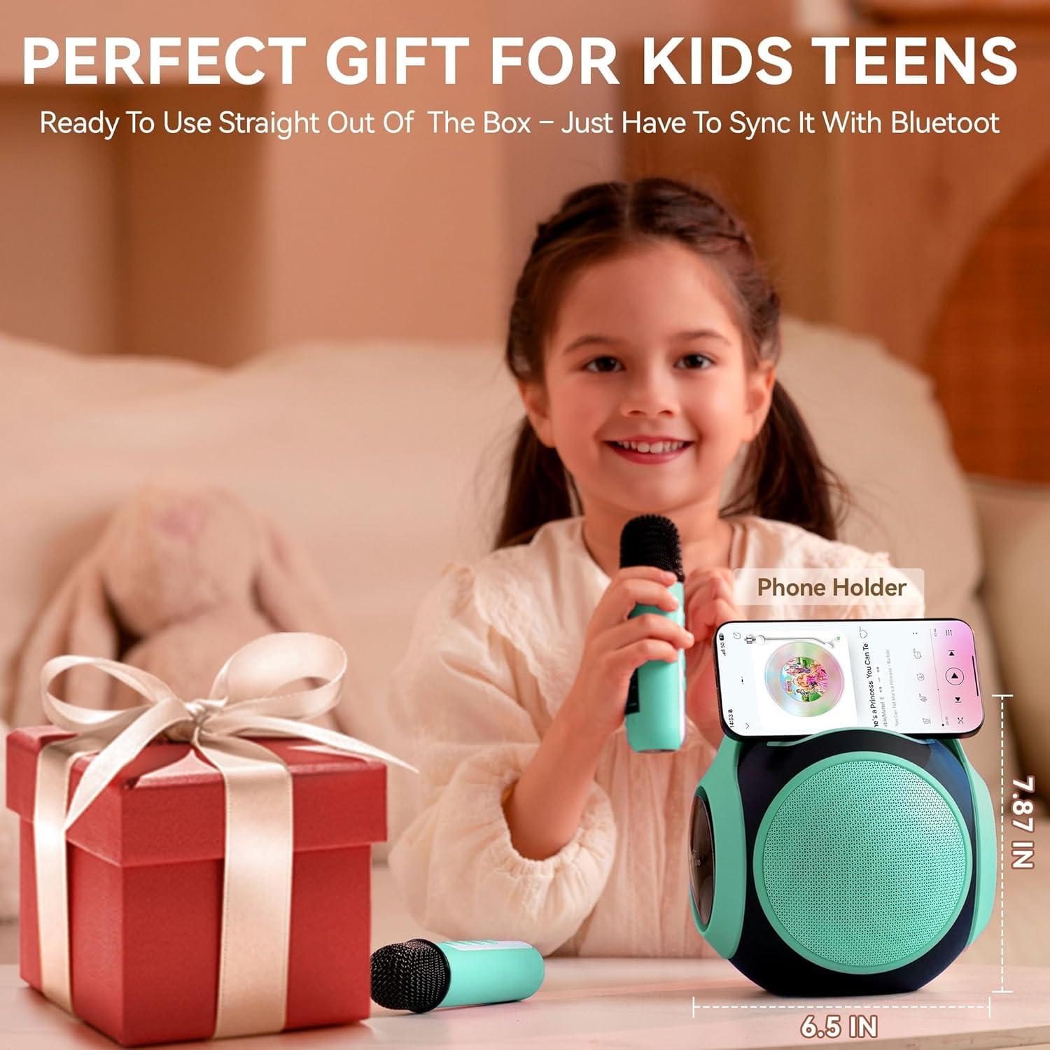 Karaoke Vigorfun Todo en Uno para Niños, Bluetooth 20W