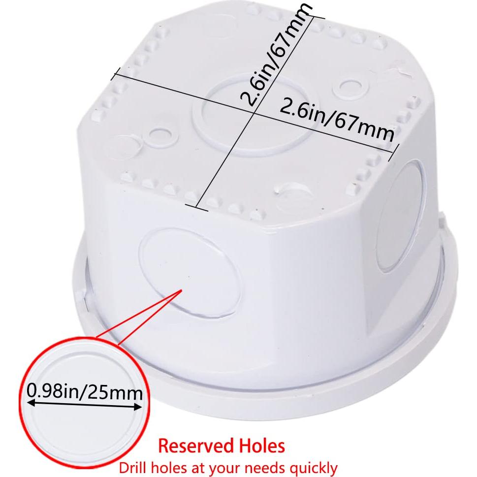 Caja de Conexiones Zulkit IP55 Plástico ABS 20x5 cm