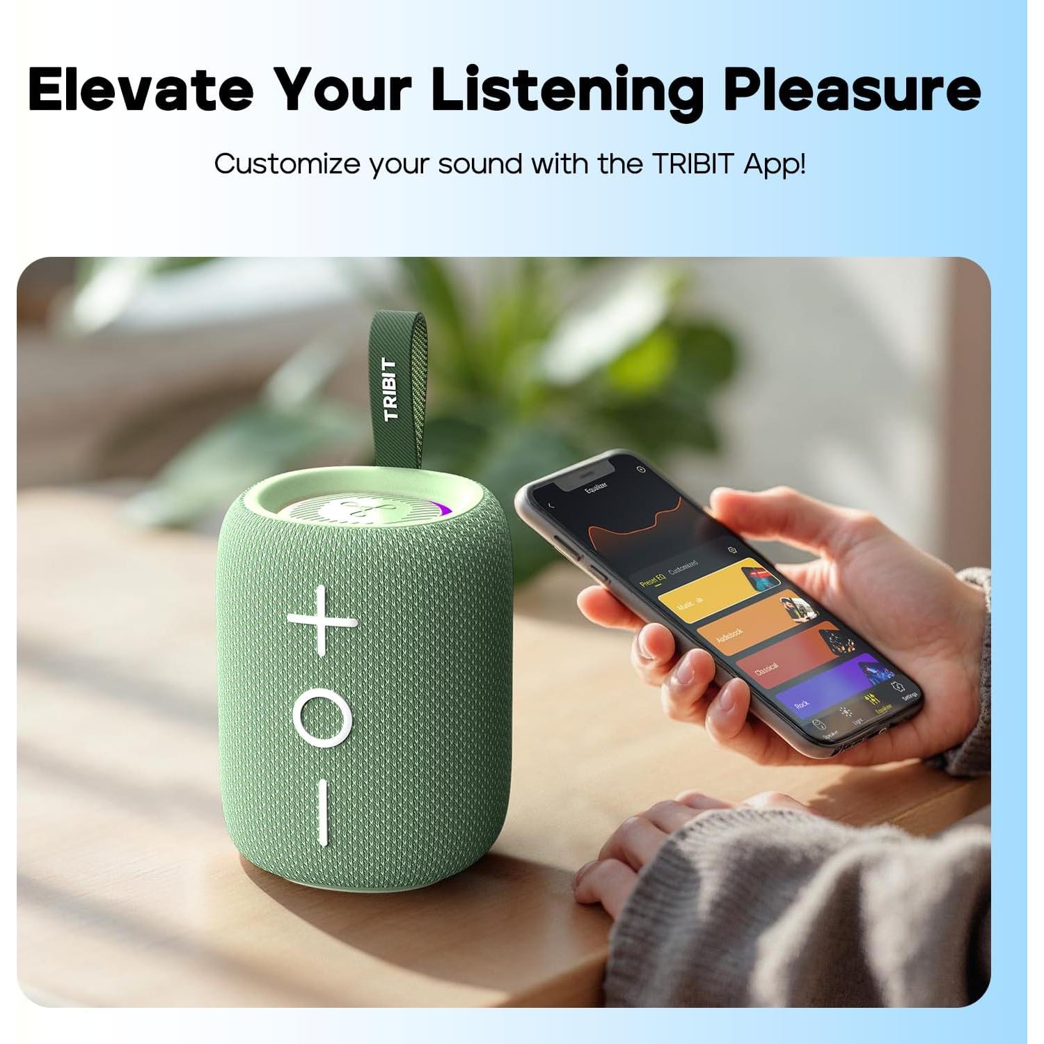 Altavoz Bluetooth Portátil Tribit StormBox Mini+ 12W 360°