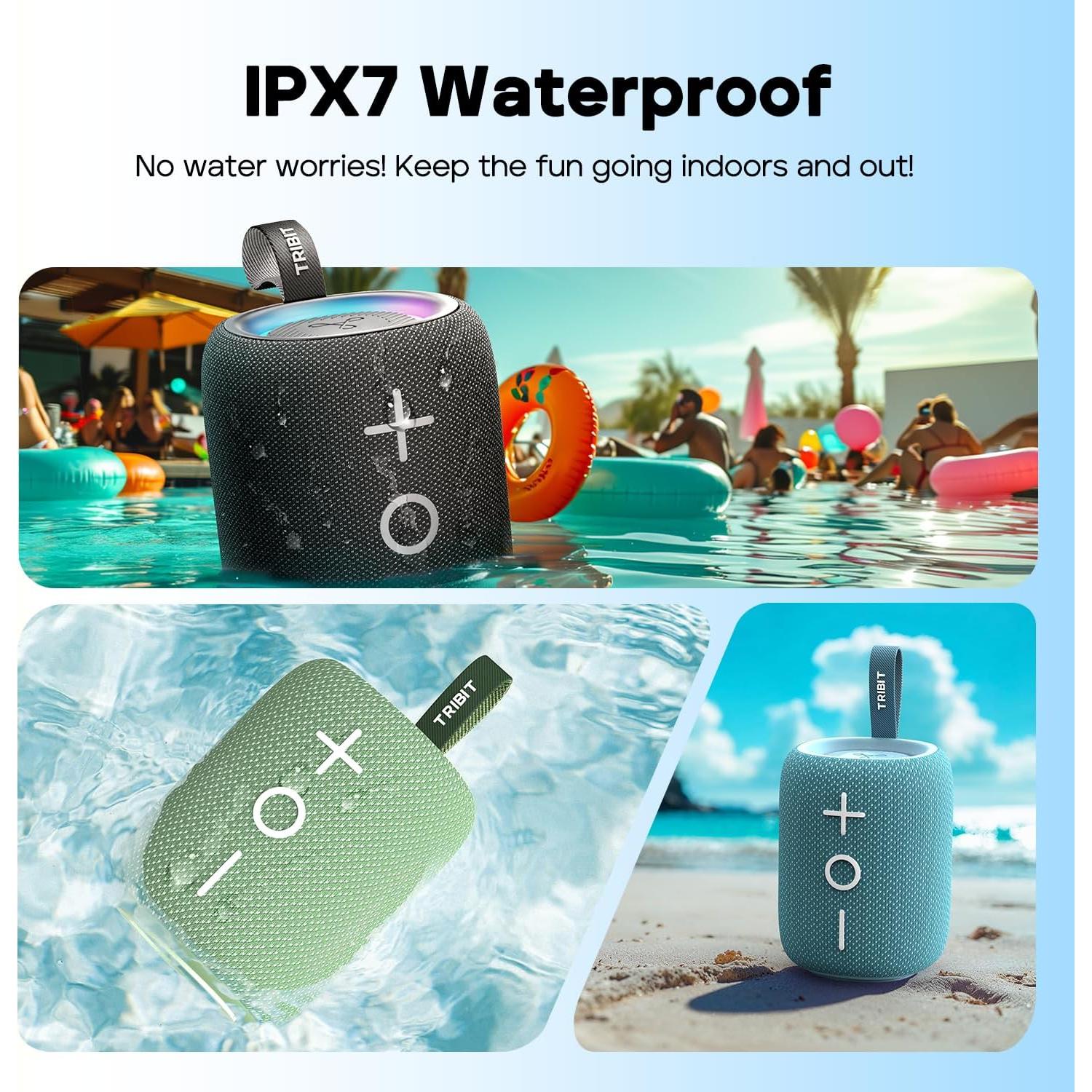 Altavoz Bluetooth Portátil Tribit StormBox Mini+ 12W 360°