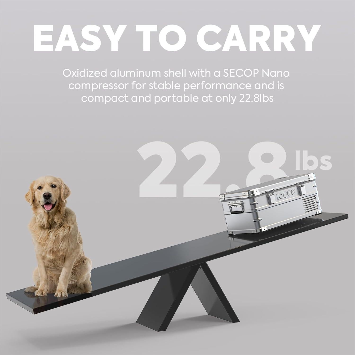 Refrigerador Portátil 12V ICECO APL20 21Qt -20°C a 20°C