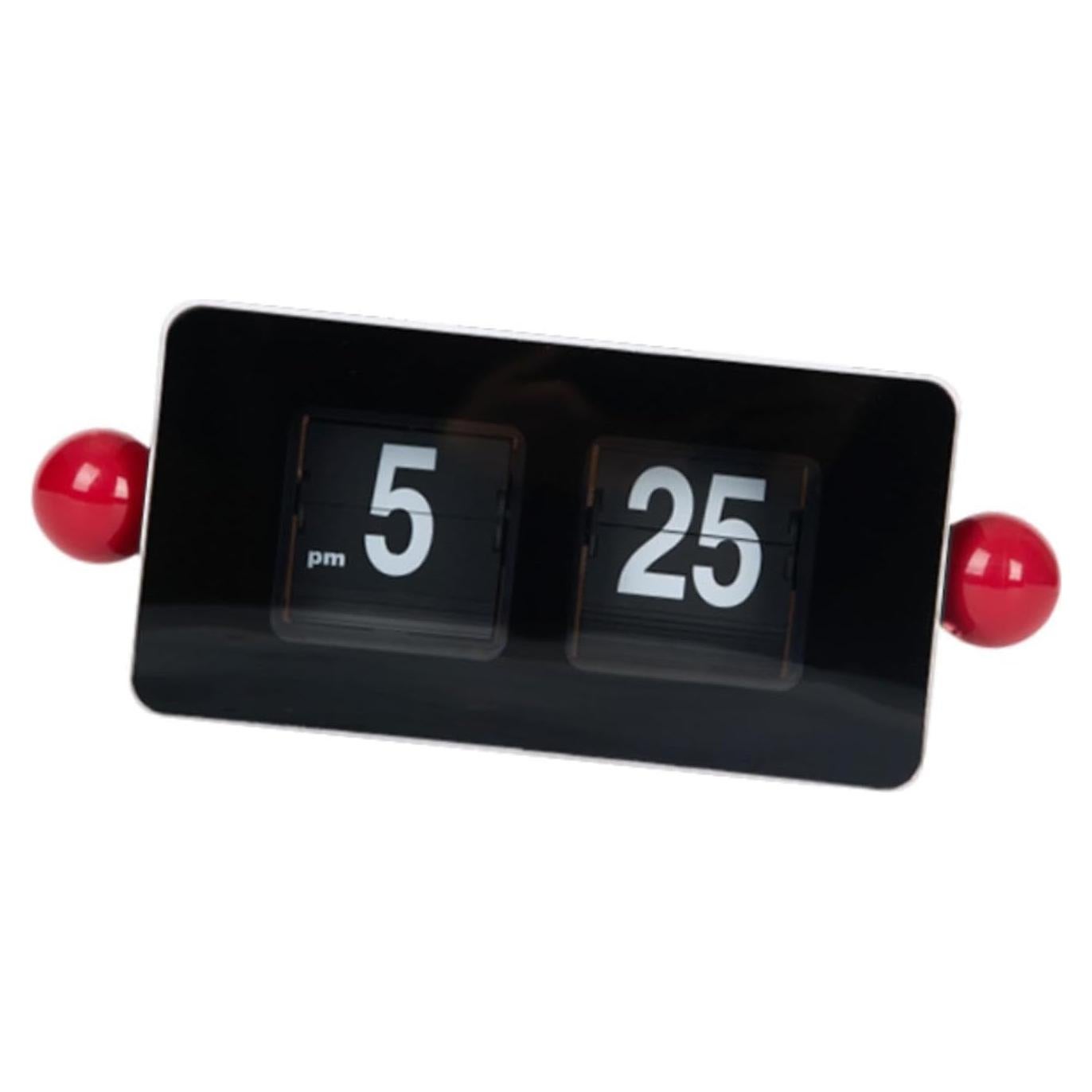 Reloj de Mesa Digital Auto Flip Genérico Negro Rojo 24.99x8x11.99 cm