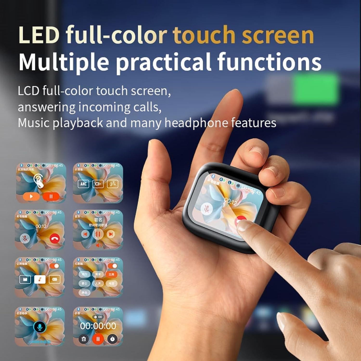 Auriculares Intrauditivos Bluetooth 5.4 Jiaxing LX10 ANC Negro