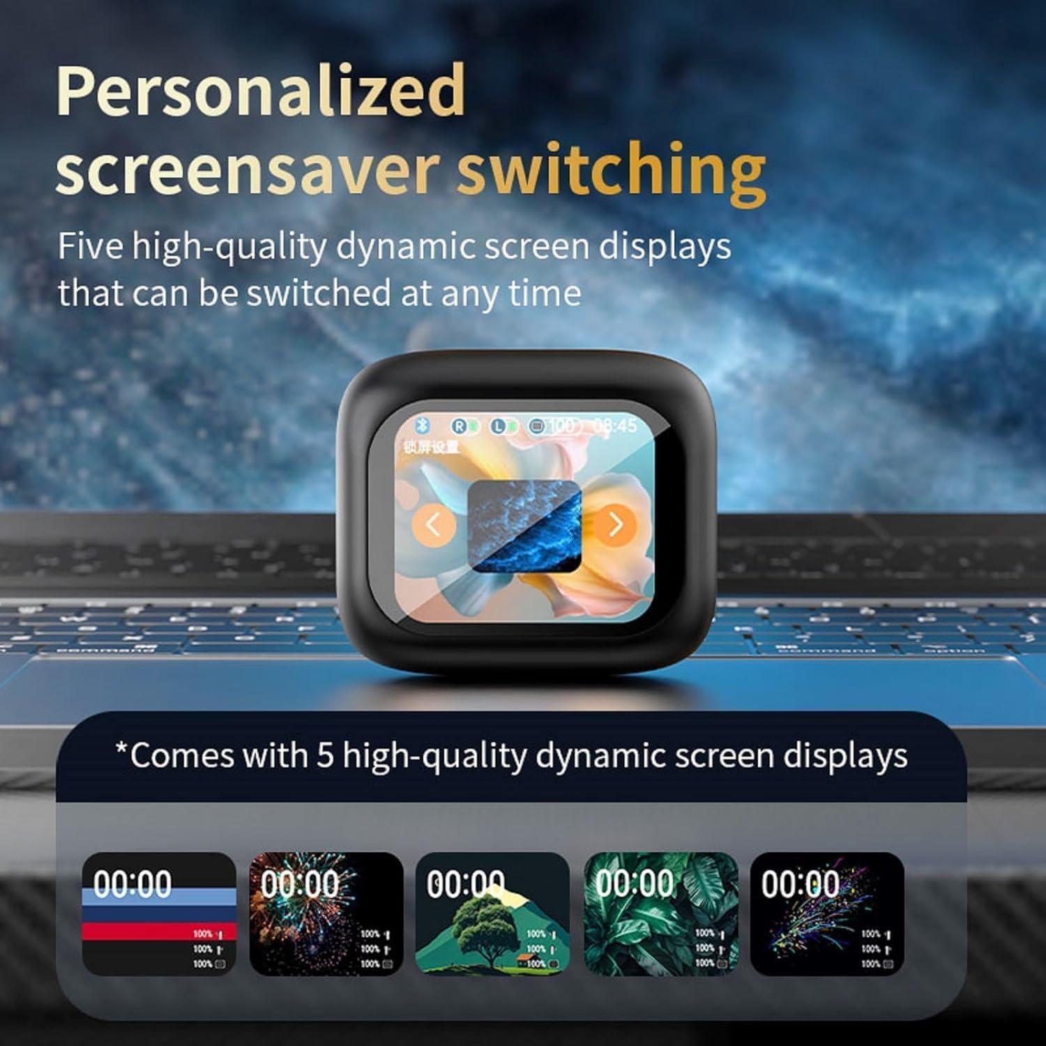 Auriculares Intrauditivos Bluetooth 5.4 Jiaxing LX10 ANC Negro