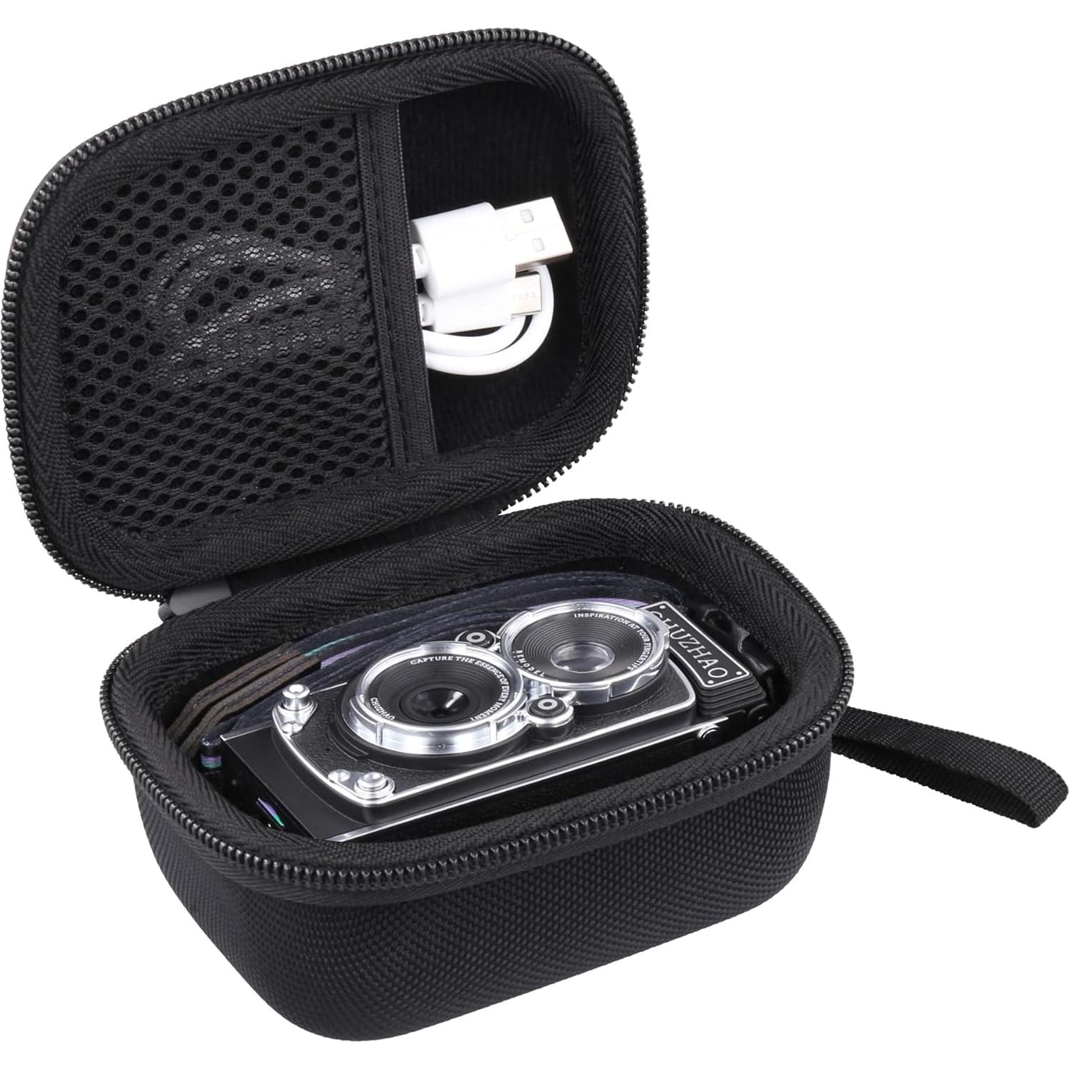 Funda para Cámara Digital Mini Vintage CHUZHAO Negra