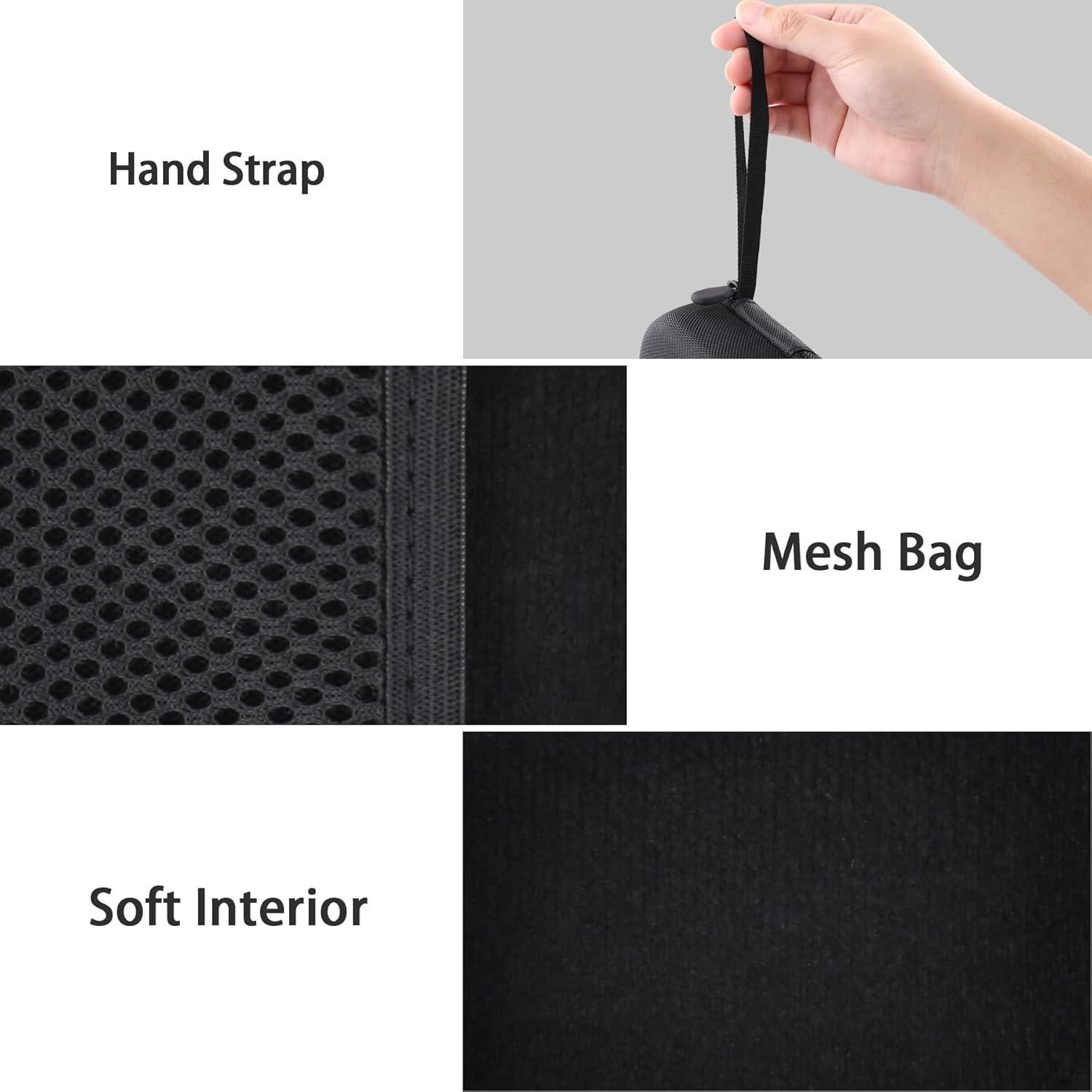 Funda para Cámara Digital Mini Vintage CHUZHAO Negra